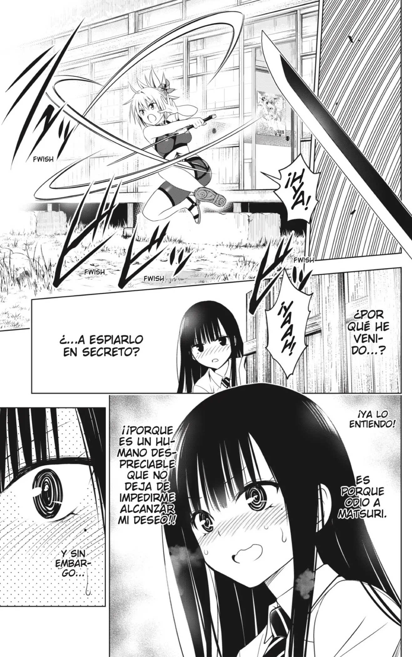 Ayakashi Triangle capítulo 109, página 13