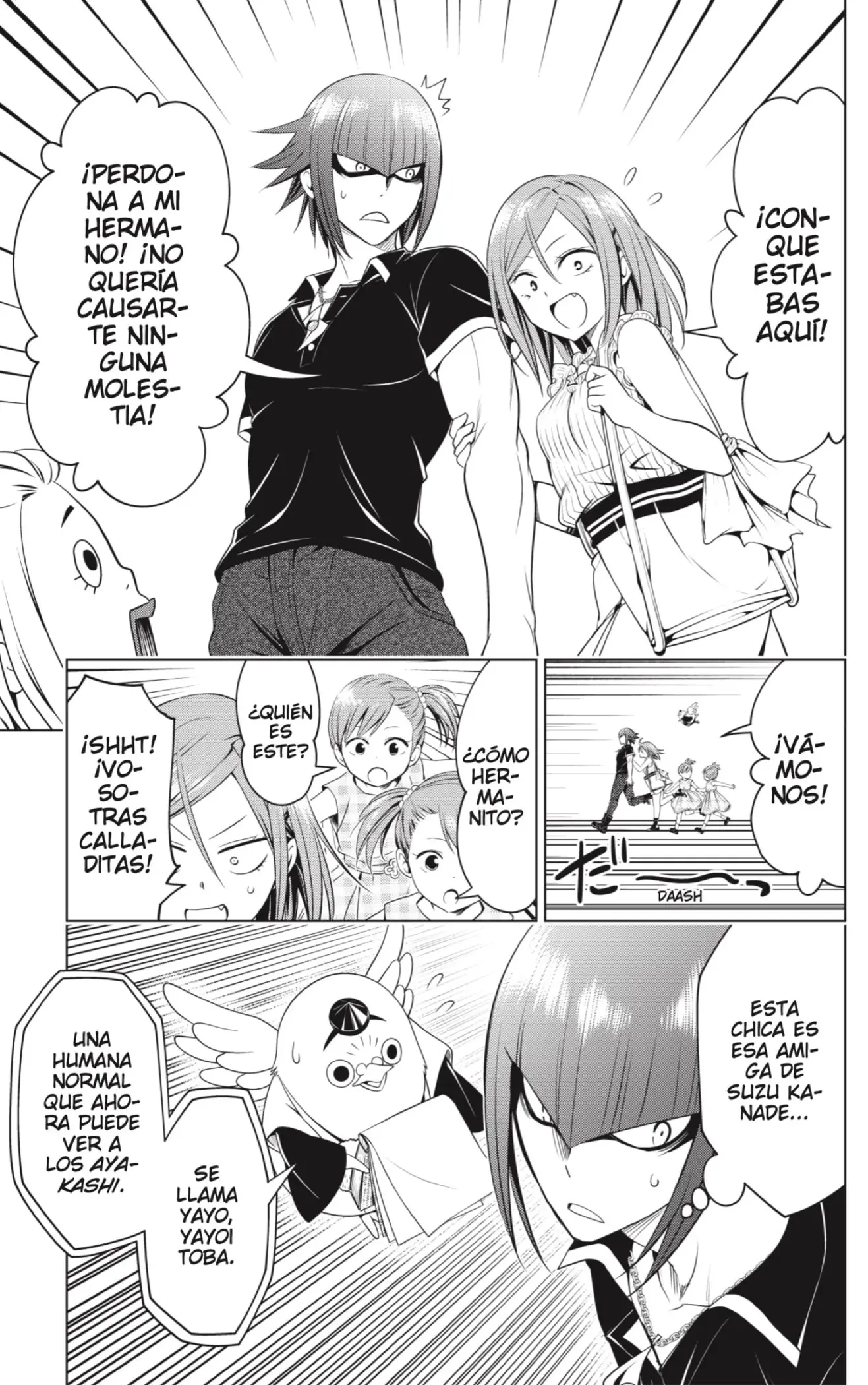 Ayakashi Triangle capítulo 110, página 5