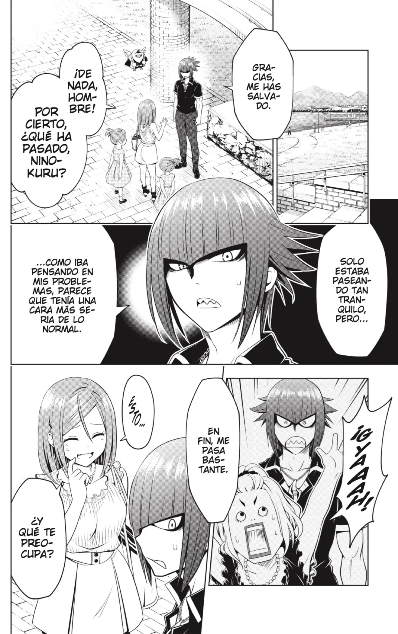 Ayakashi Triangle capítulo 110, página 6