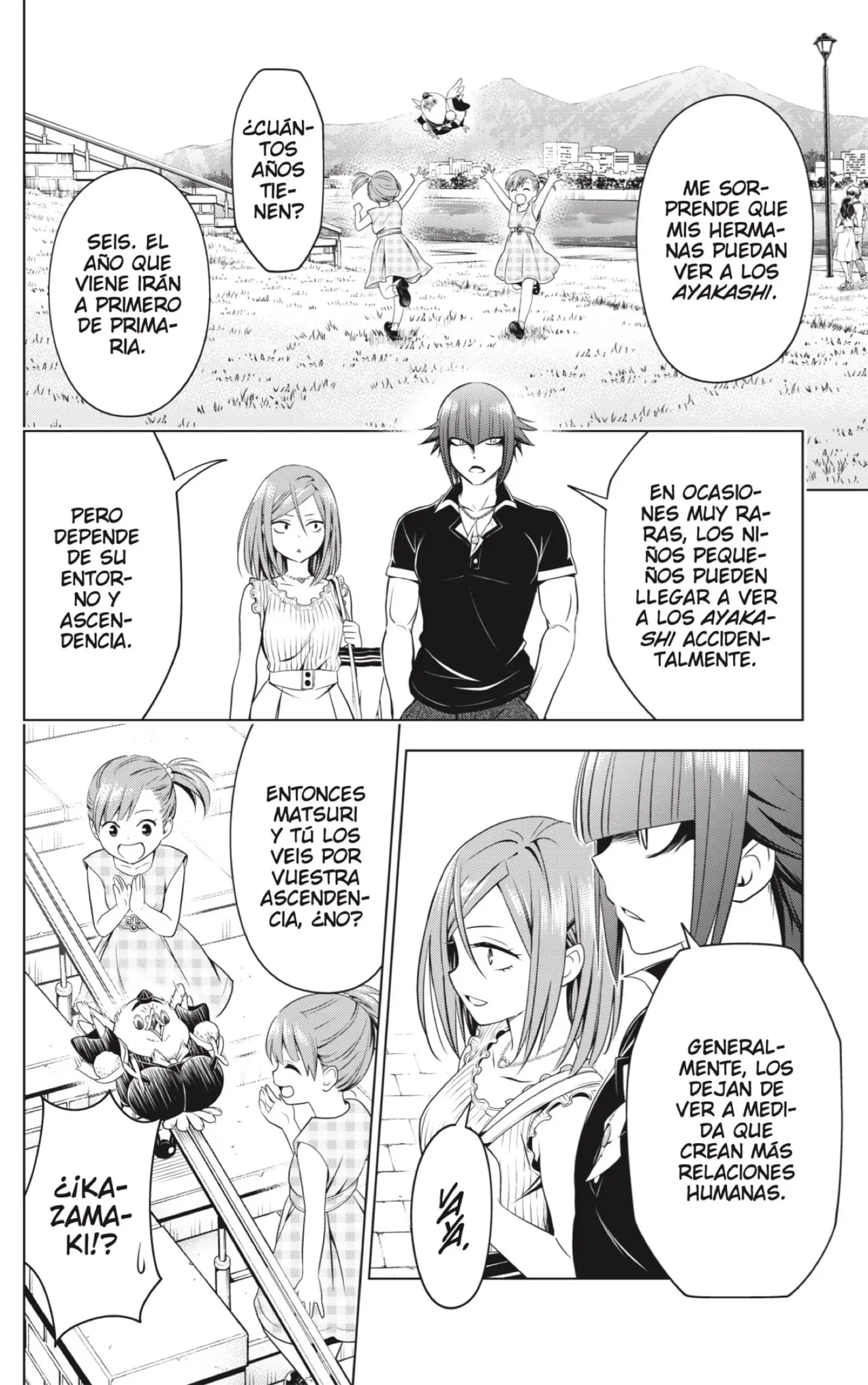 Ayakashi Triangle capítulo 110, página 8
