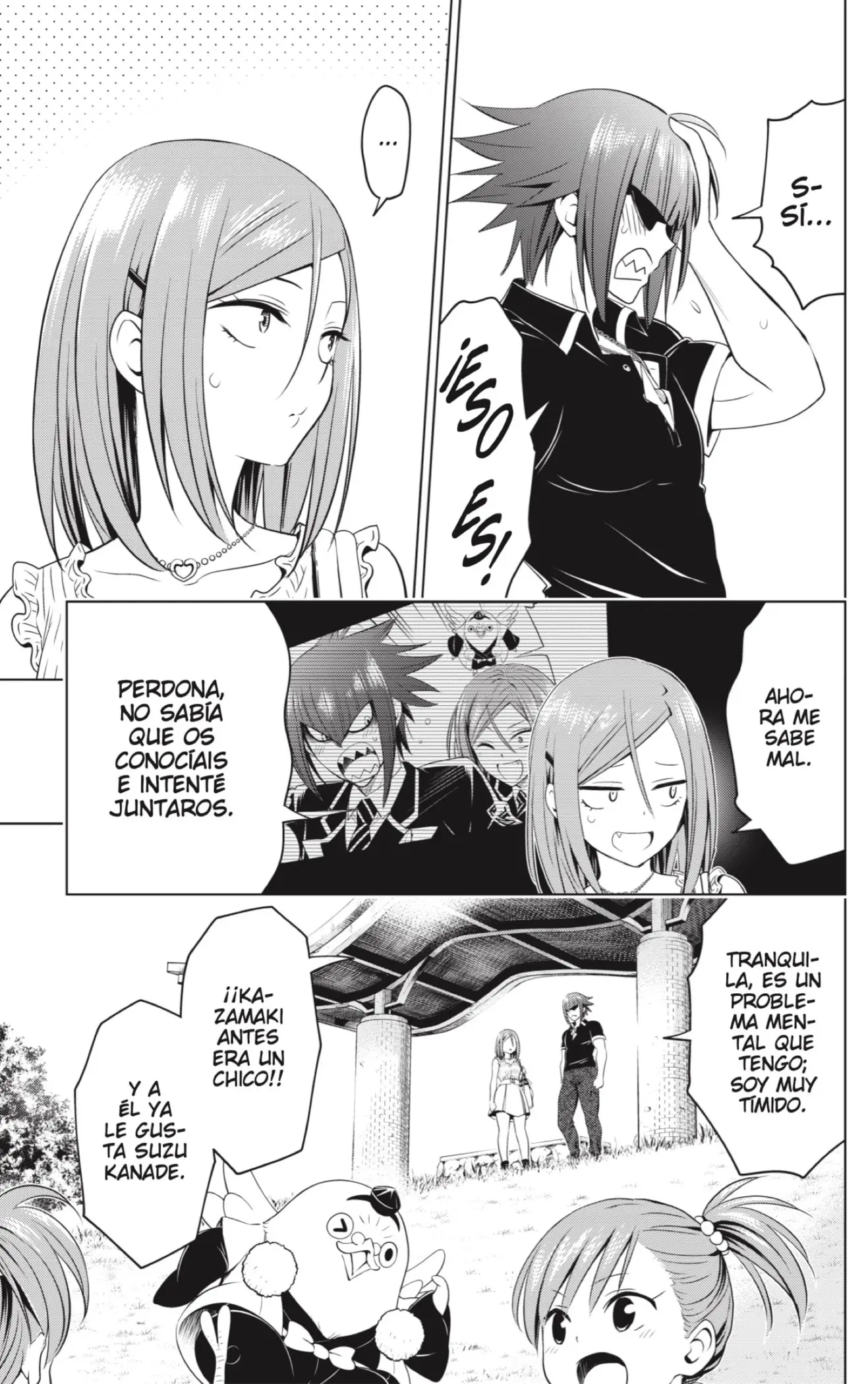 Ayakashi Triangle capítulo 110, página 9