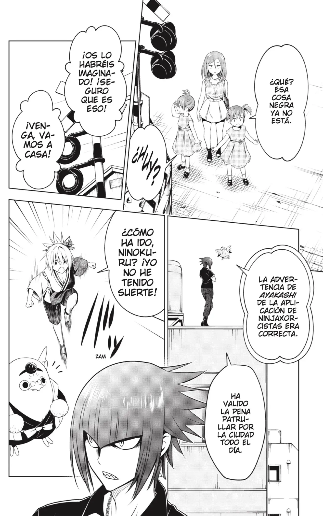 Ayakashi Triangle capítulo 110, página 18