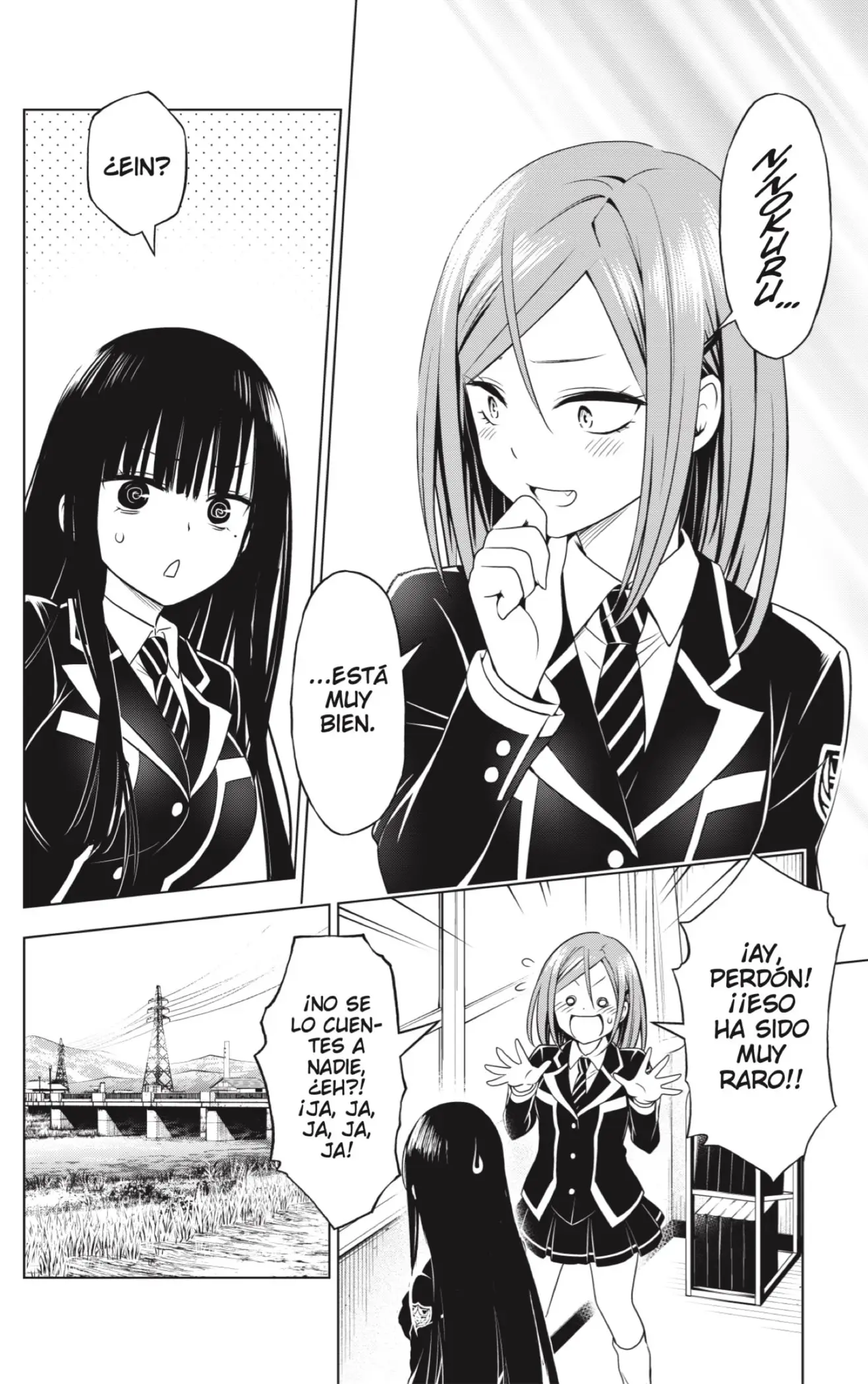 Ayakashi Triangle capítulo 112, página 4