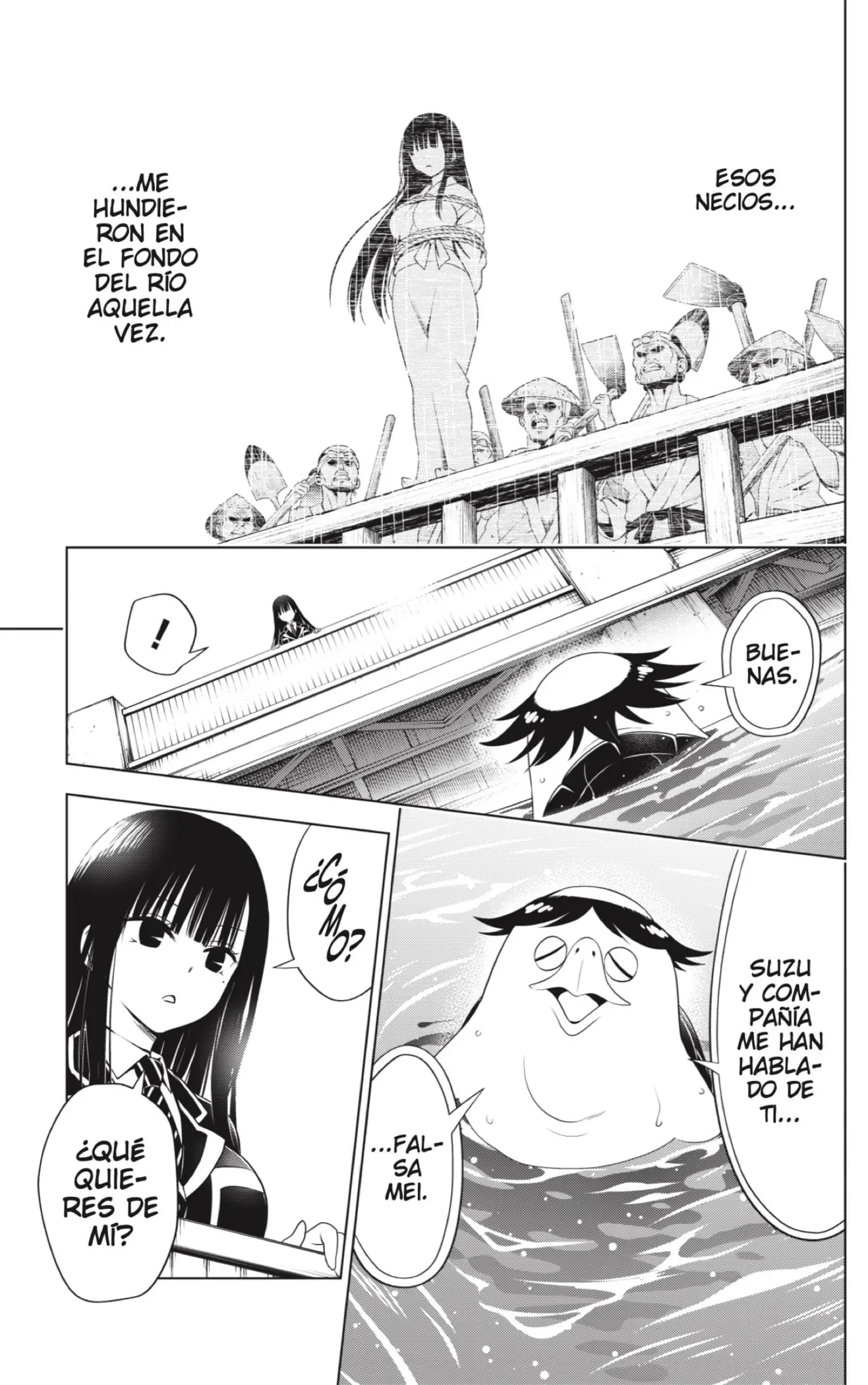 Ayakashi Triangle capítulo 112, página 7