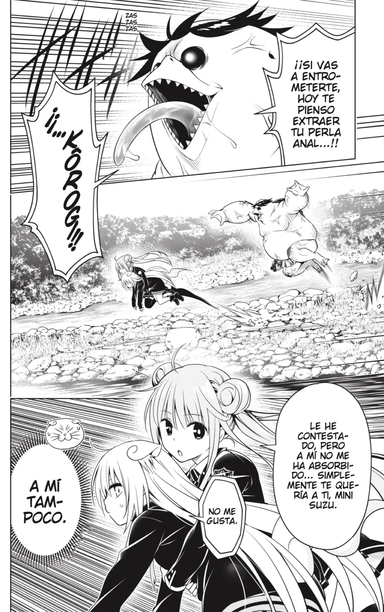 Ayakashi Triangle capítulo 113, página 4
