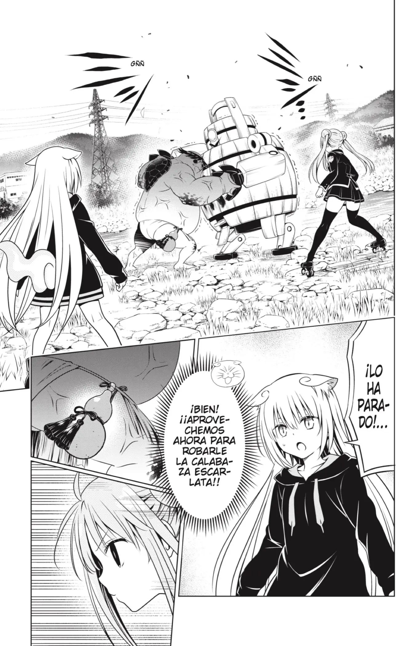 Ayakashi Triangle capítulo 113, página 17