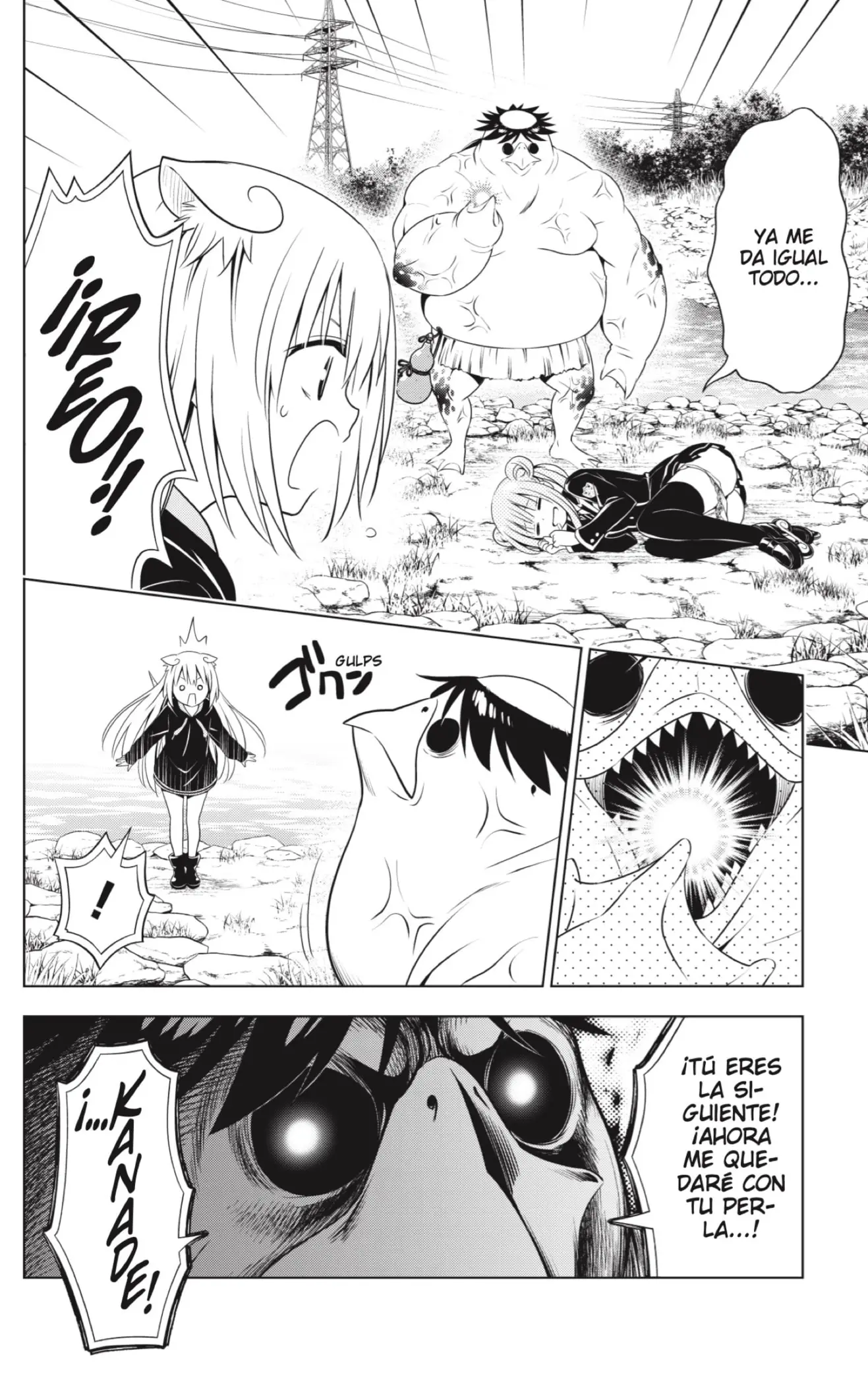 Ayakashi Triangle capítulo 114, página 4
