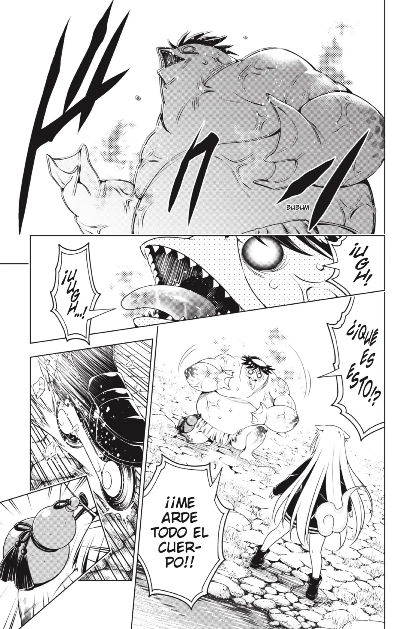 Ayakashi Triangle capítulo 114, página 9
