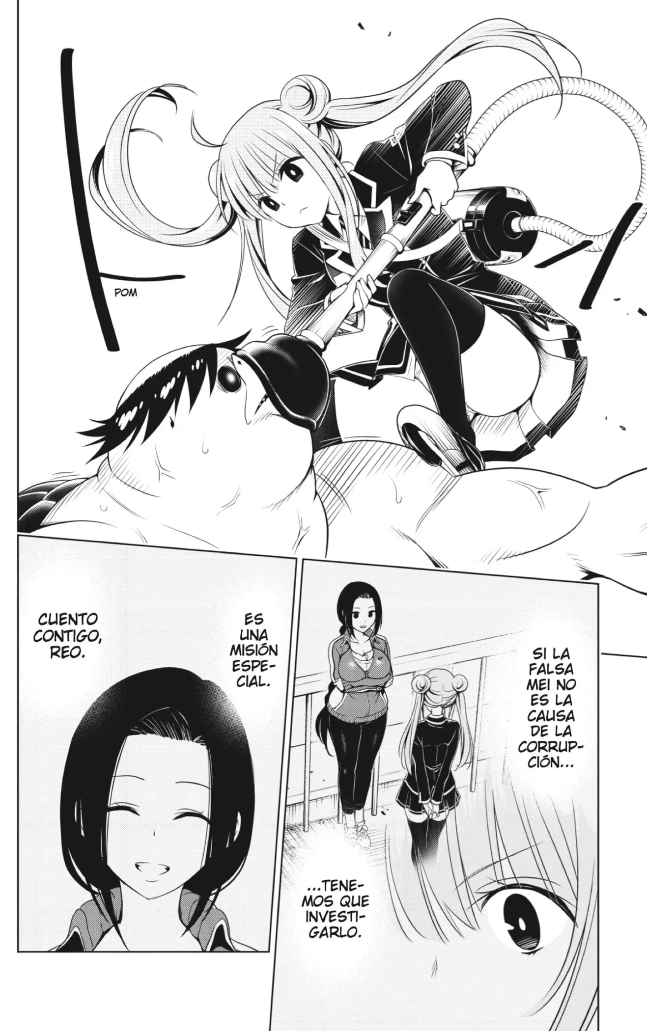 Ayakashi Triangle capítulo 114, página 18