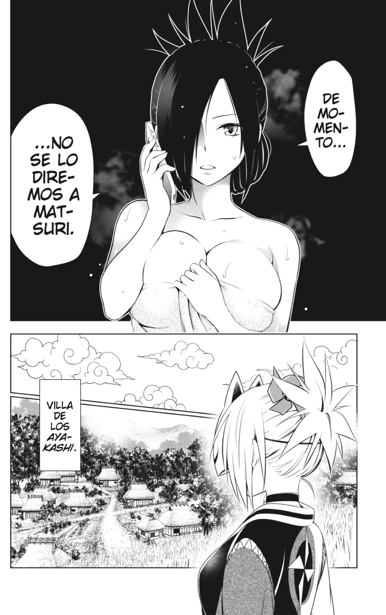 Ayakashi Triangle capítulo 115, página 4