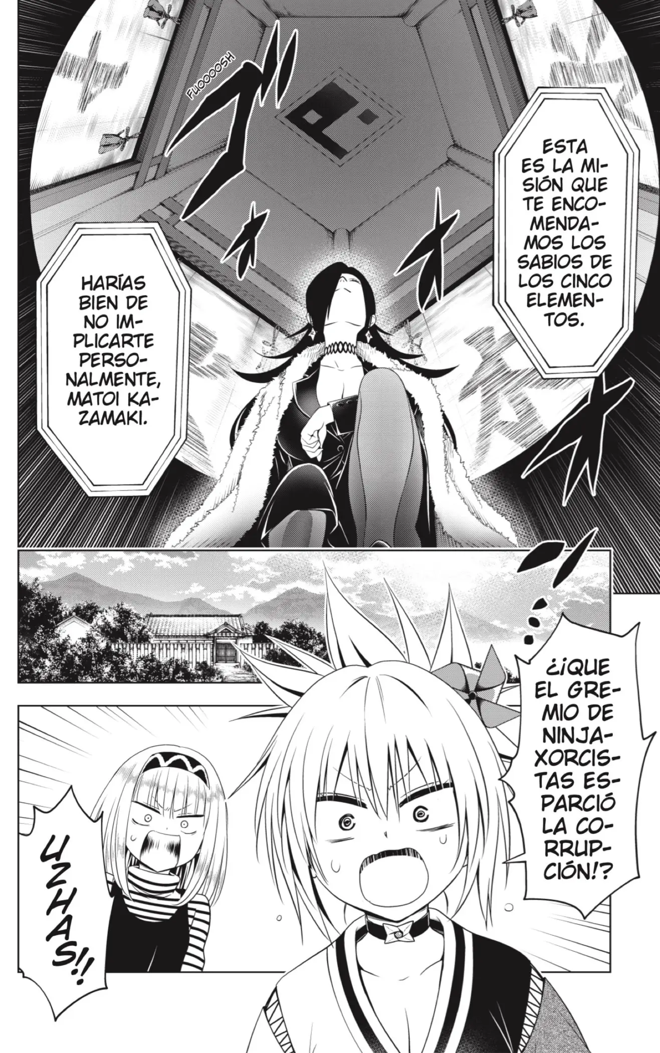 Ayakashi Triangle capítulo 116, página 4