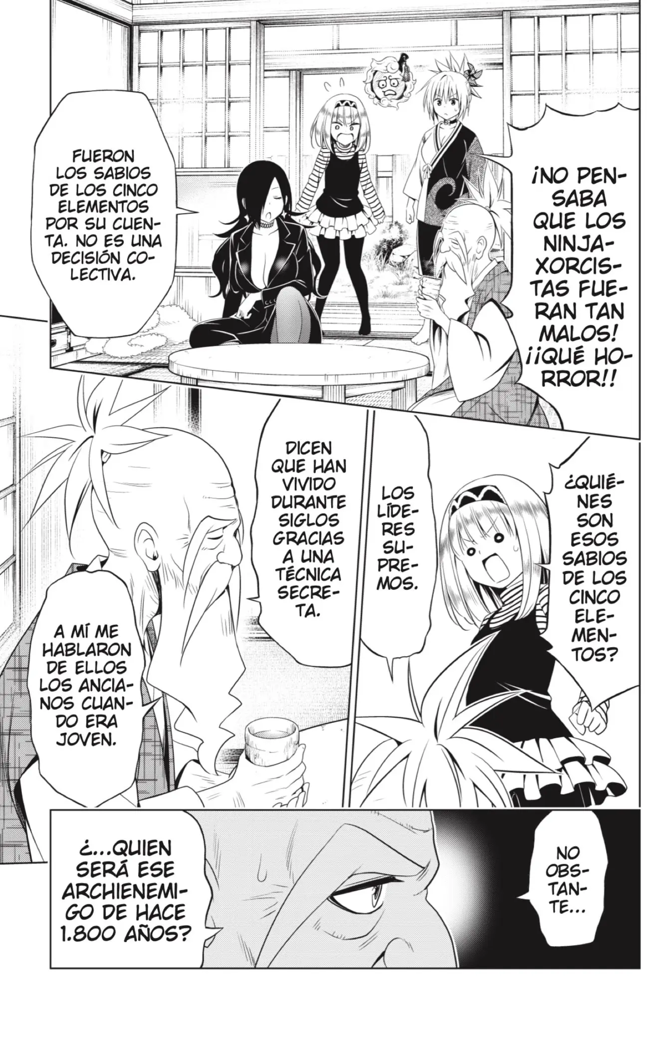 Ayakashi Triangle capítulo 116, página 5