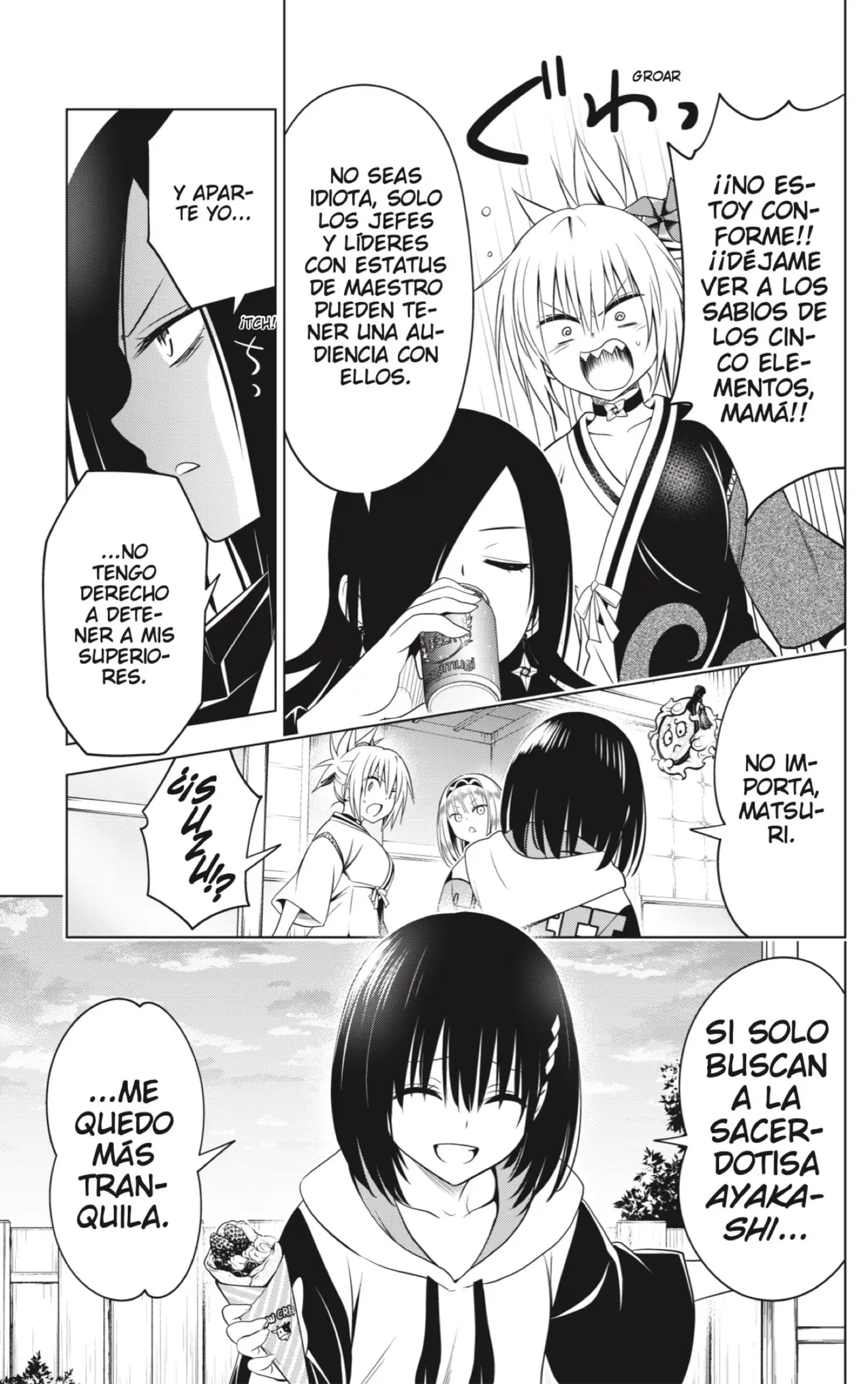 Ayakashi Triangle capítulo 116, página 7