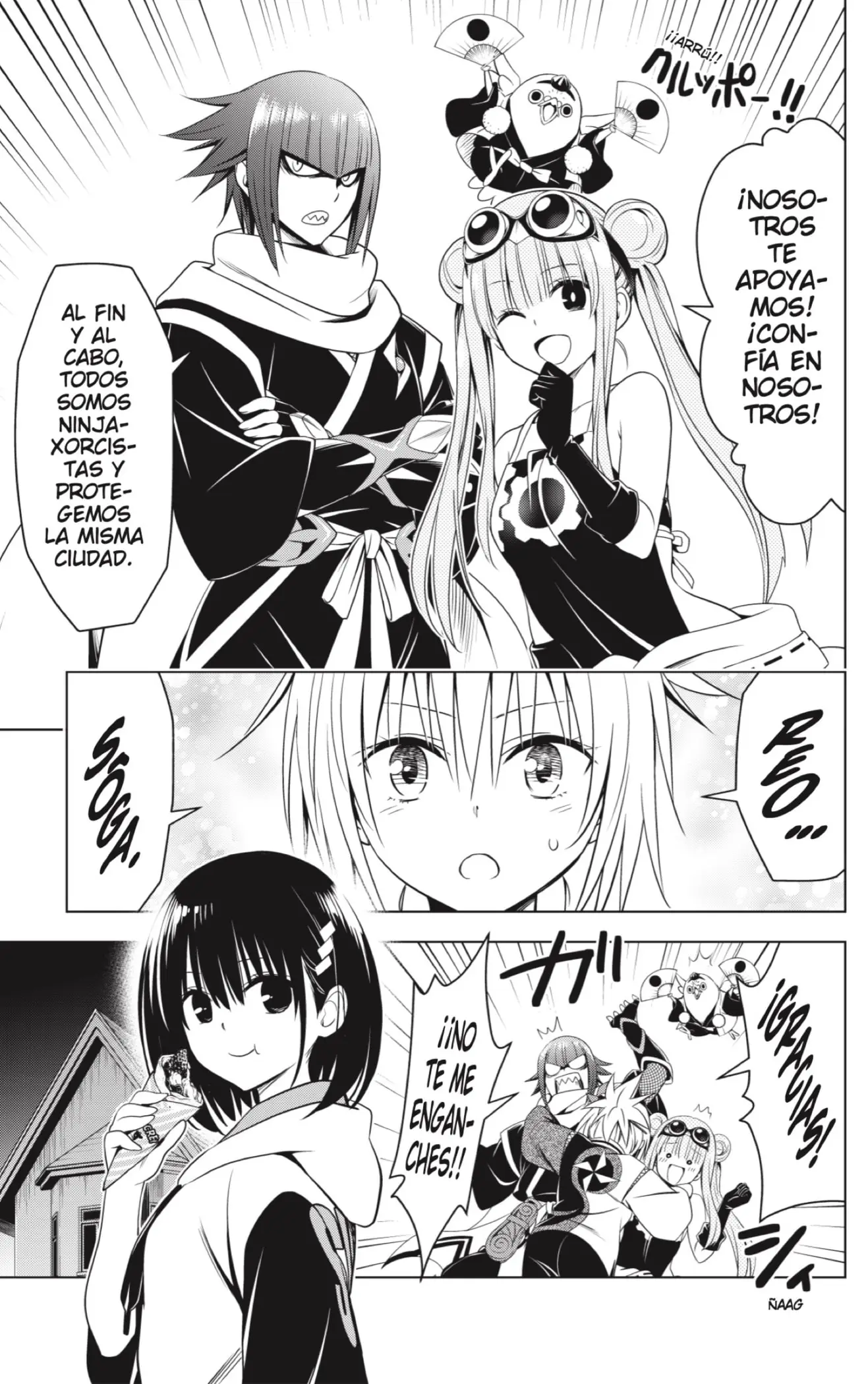 Ayakashi Triangle capítulo 116, página 9