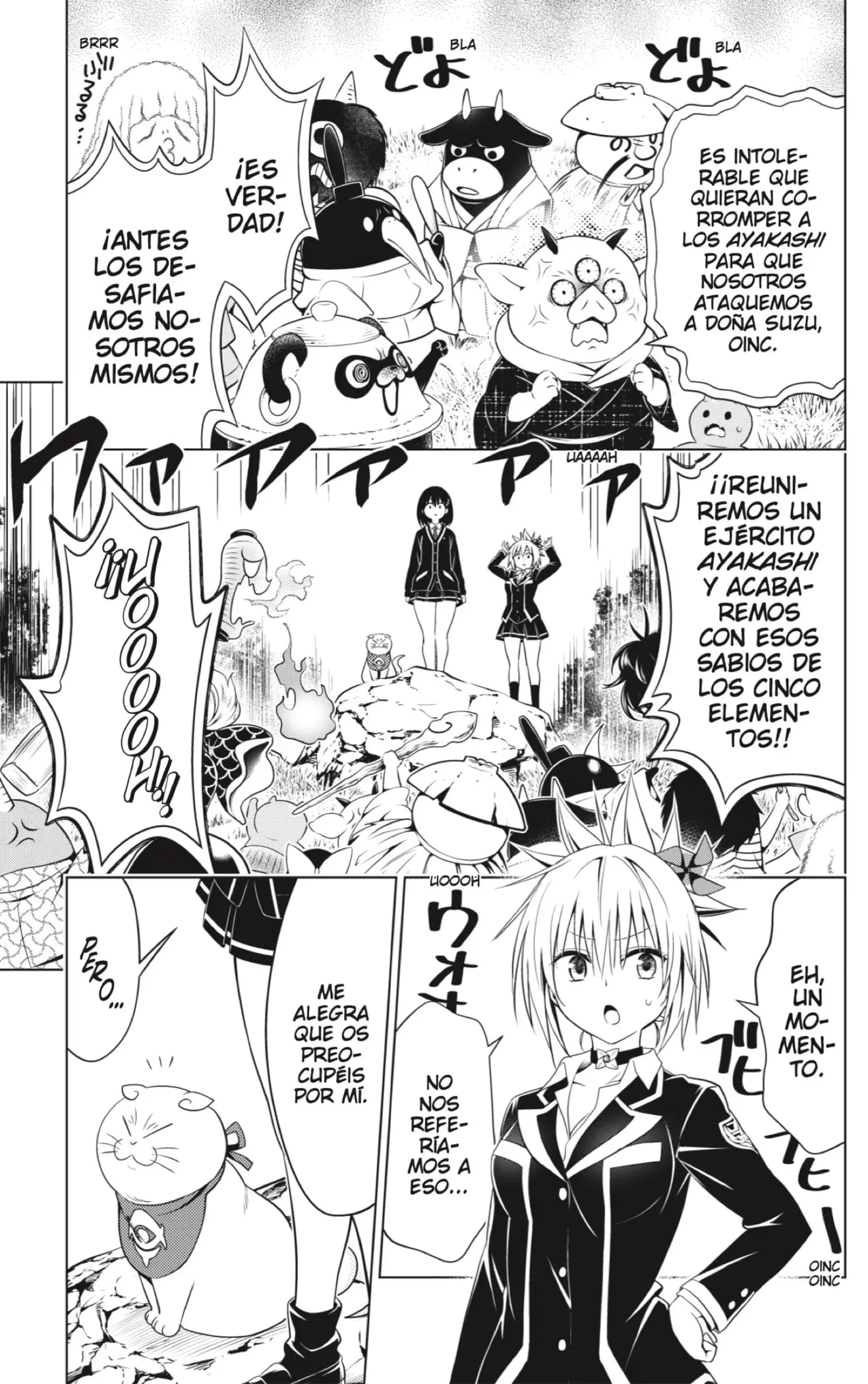 Ayakashi Triangle capítulo 117, página 5