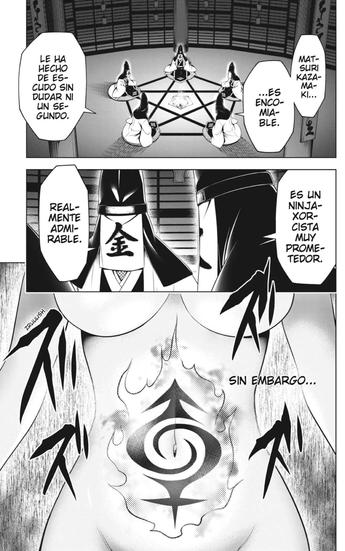 Ayakashi Triangle capítulo 117, página 13