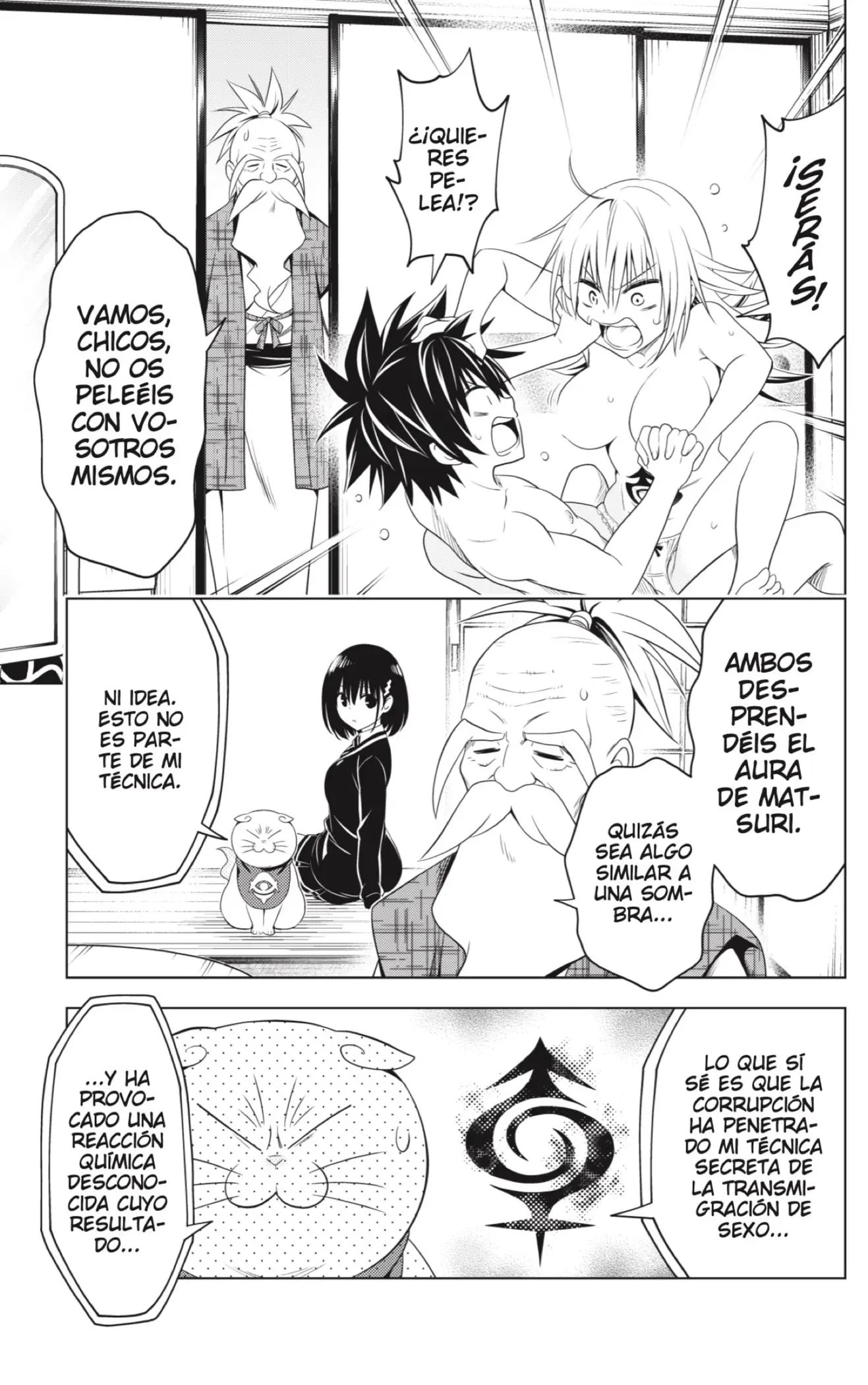 Ayakashi Triangle capítulo 118, página 9