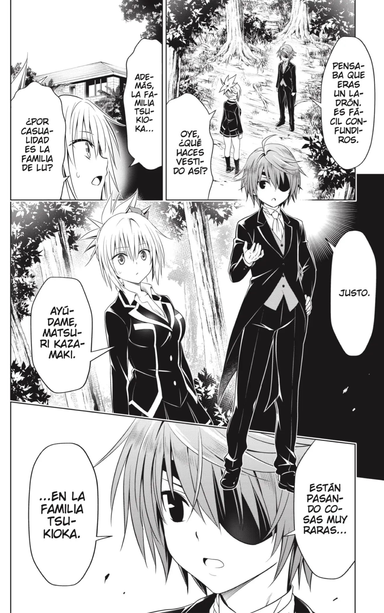 Ayakashi Triangle capítulo 119, página 22