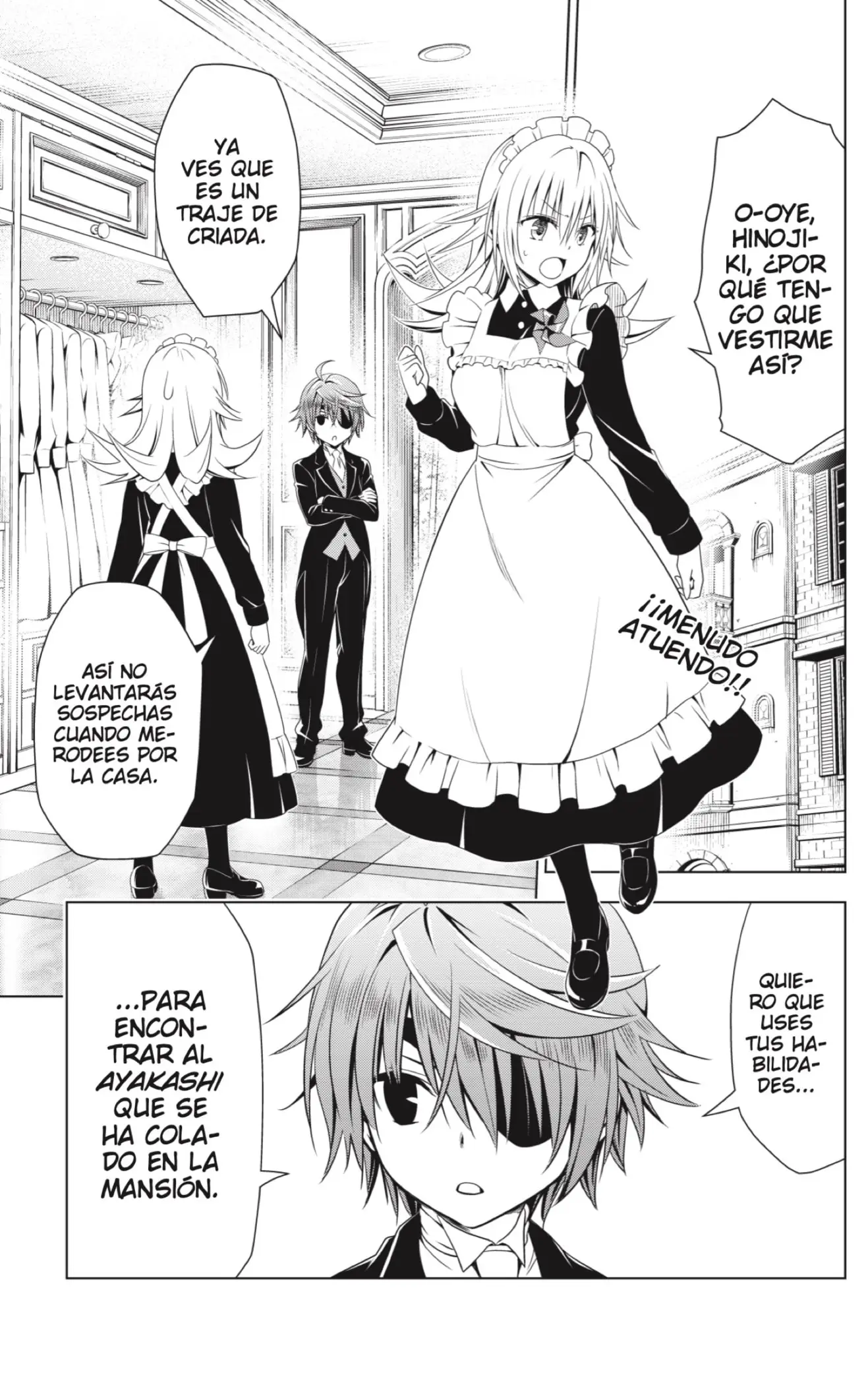 Ayakashi Triangle capítulo 120, página 3