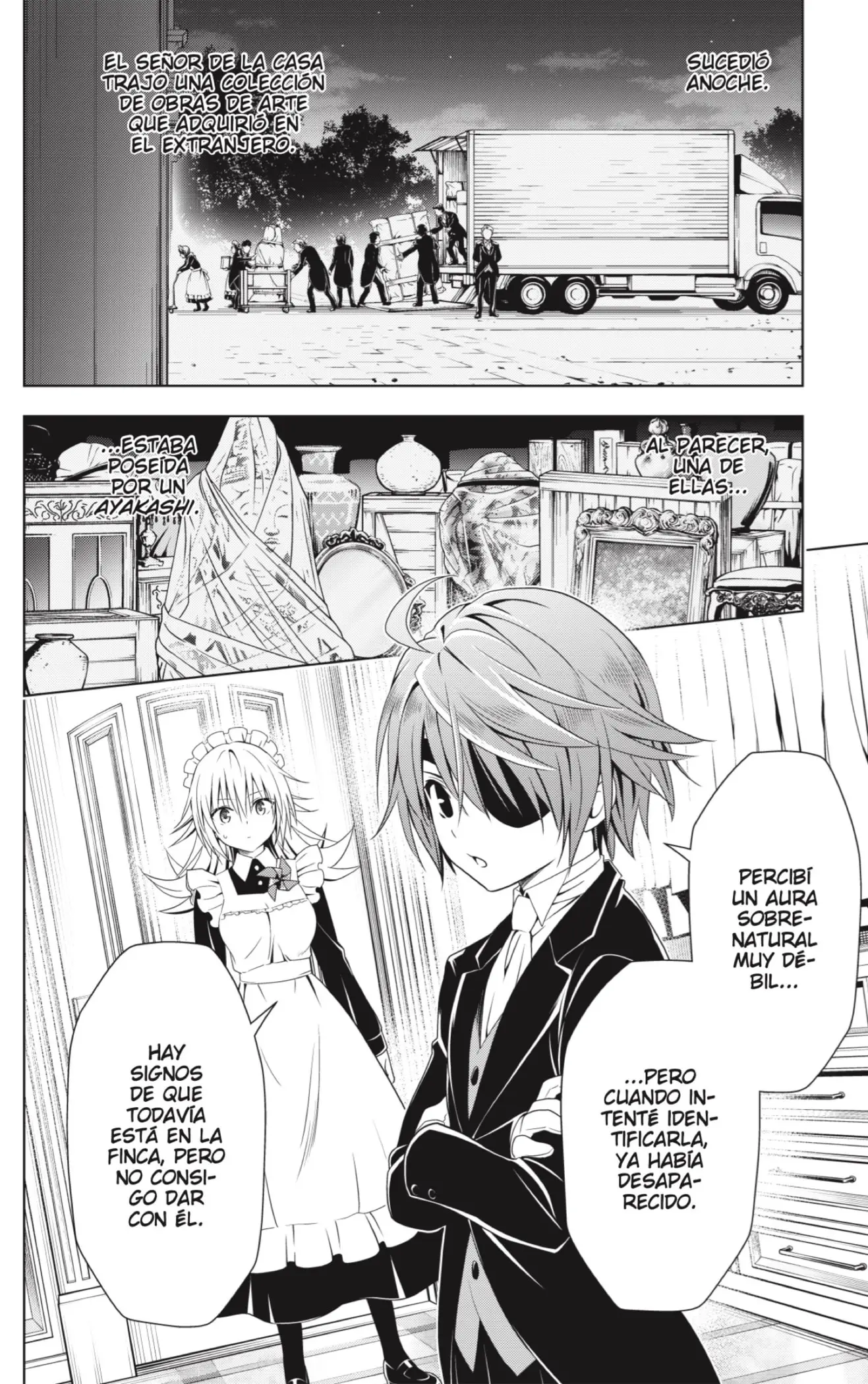 Ayakashi Triangle capítulo 120, página 4