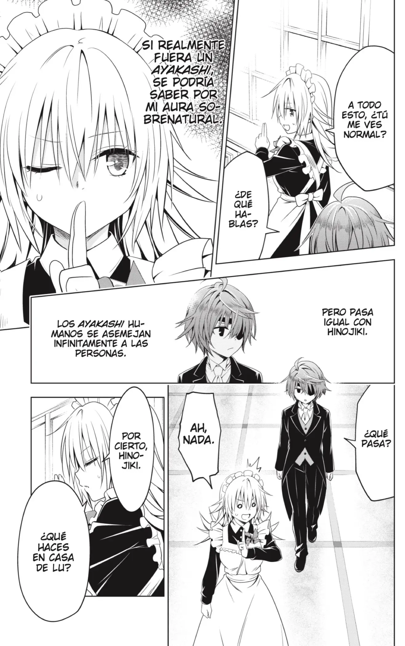 Ayakashi Triangle capítulo 120, página 11