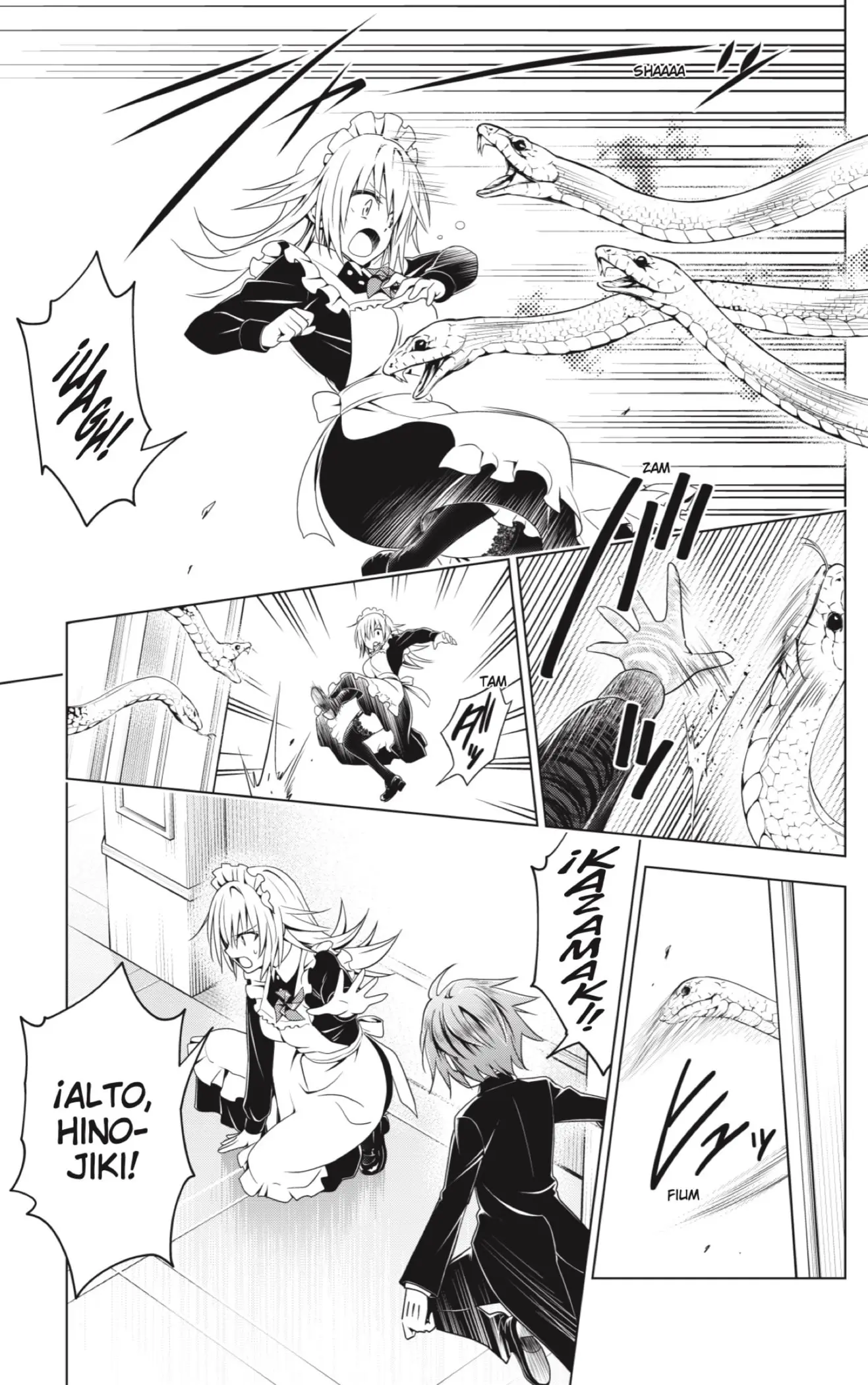 Ayakashi Triangle capítulo 120, página 15