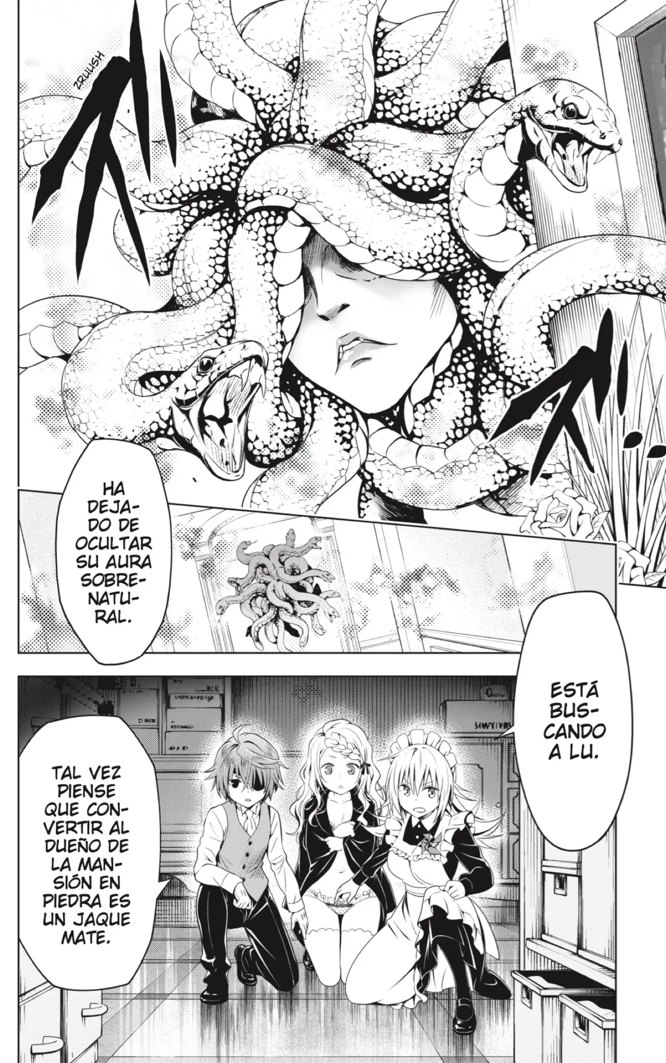 Ayakashi Triangle capítulo 121, página 4