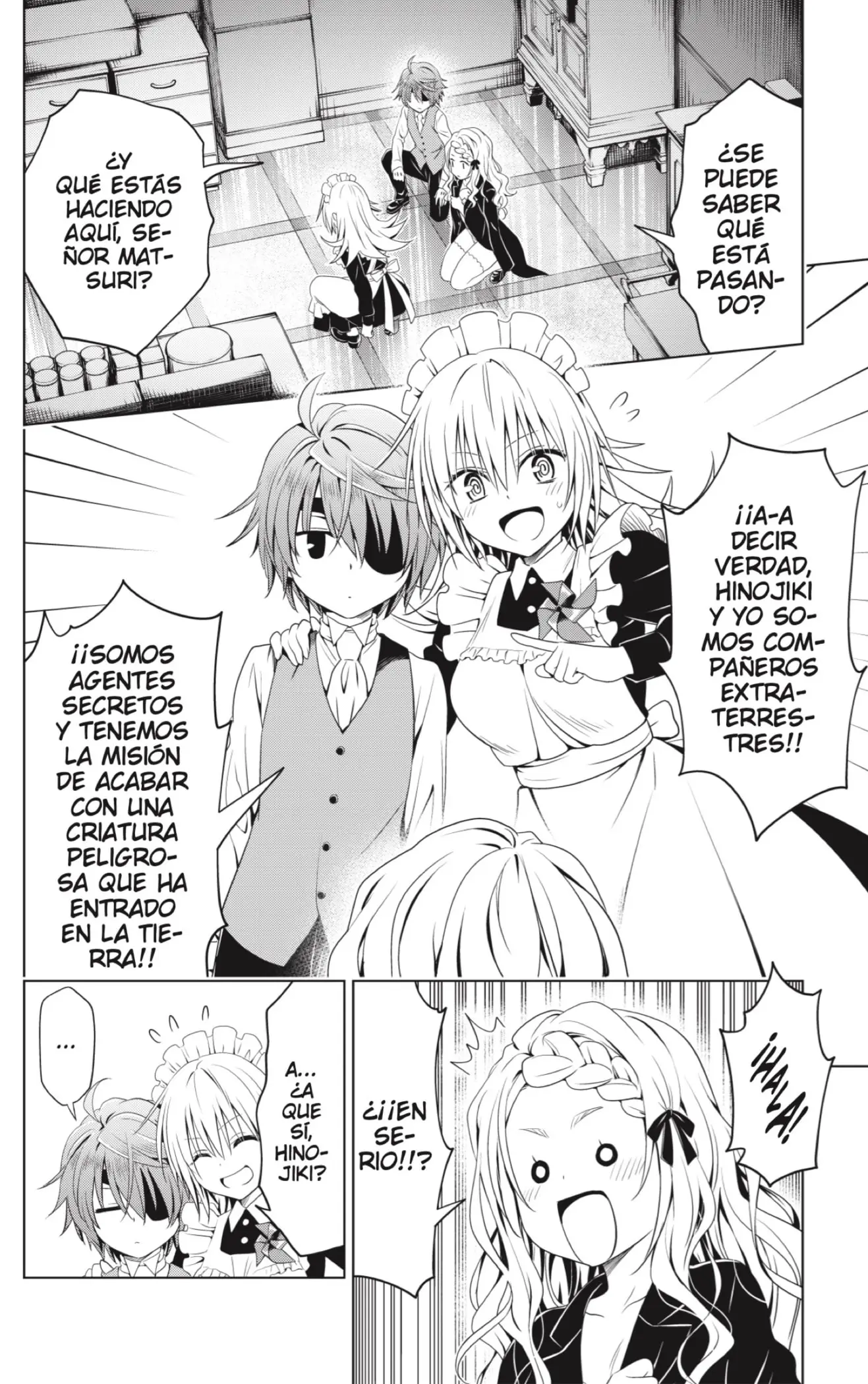 Ayakashi Triangle capítulo 121, página 6