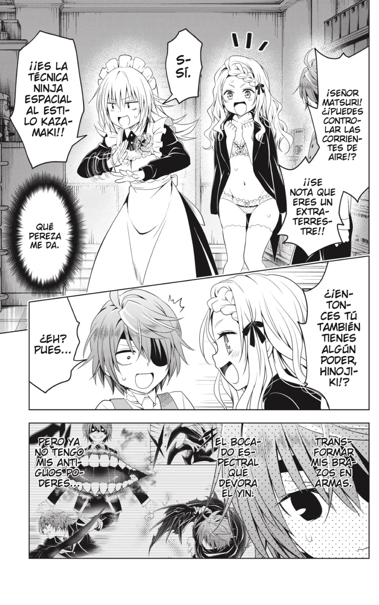 Ayakashi Triangle capítulo 121, página 9