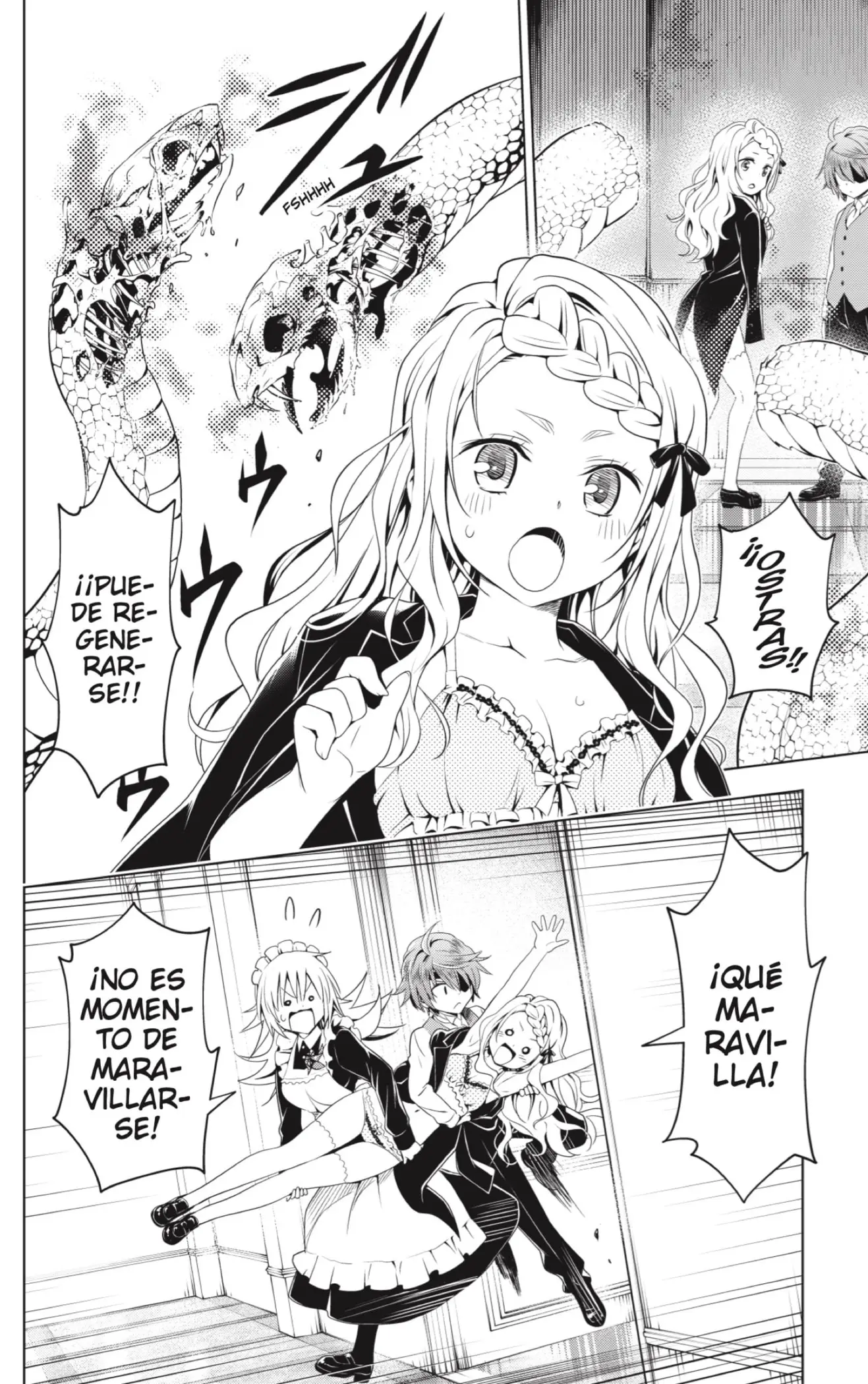 Ayakashi Triangle capítulo 121, página 10
