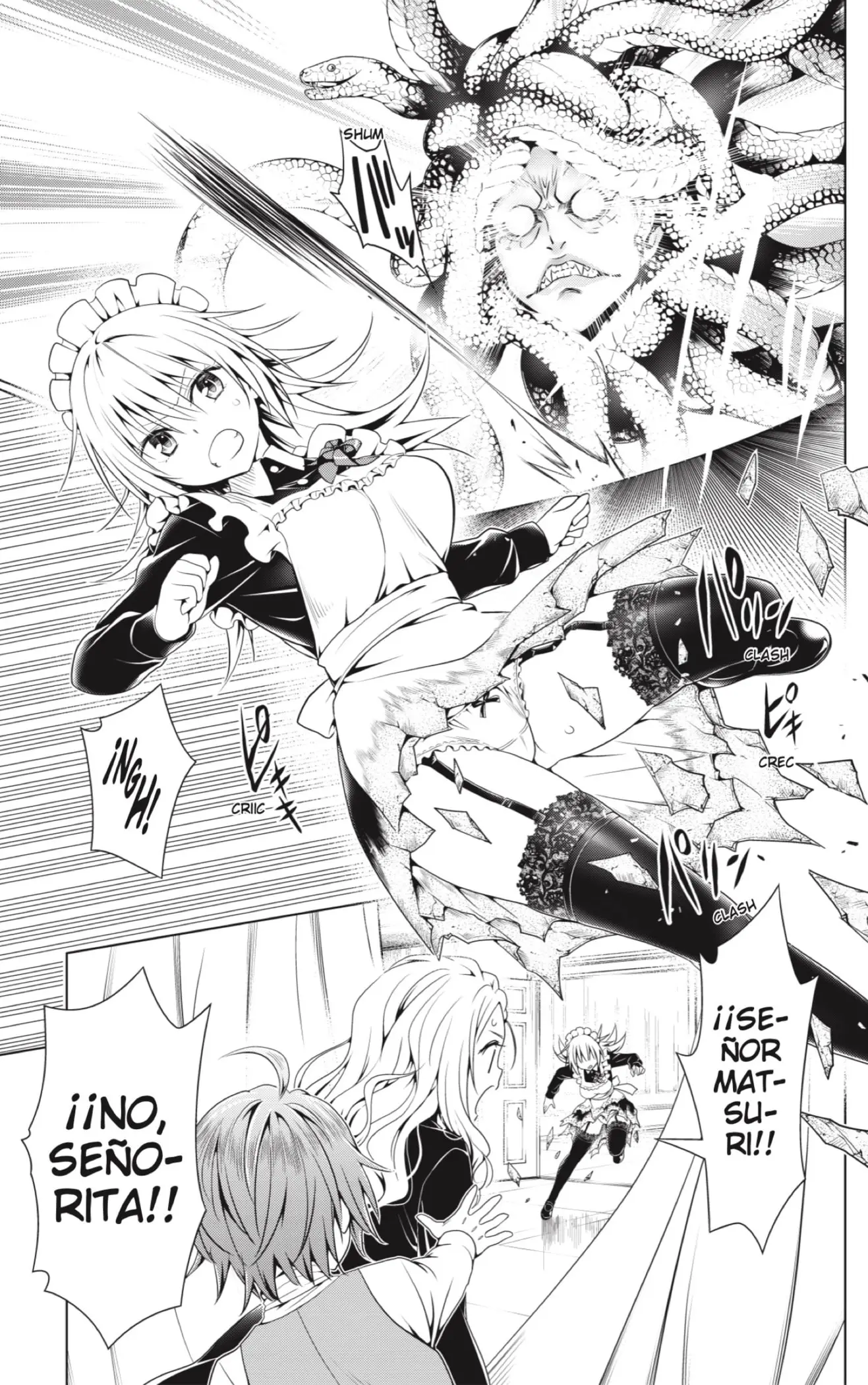 Ayakashi Triangle capítulo 121, página 15