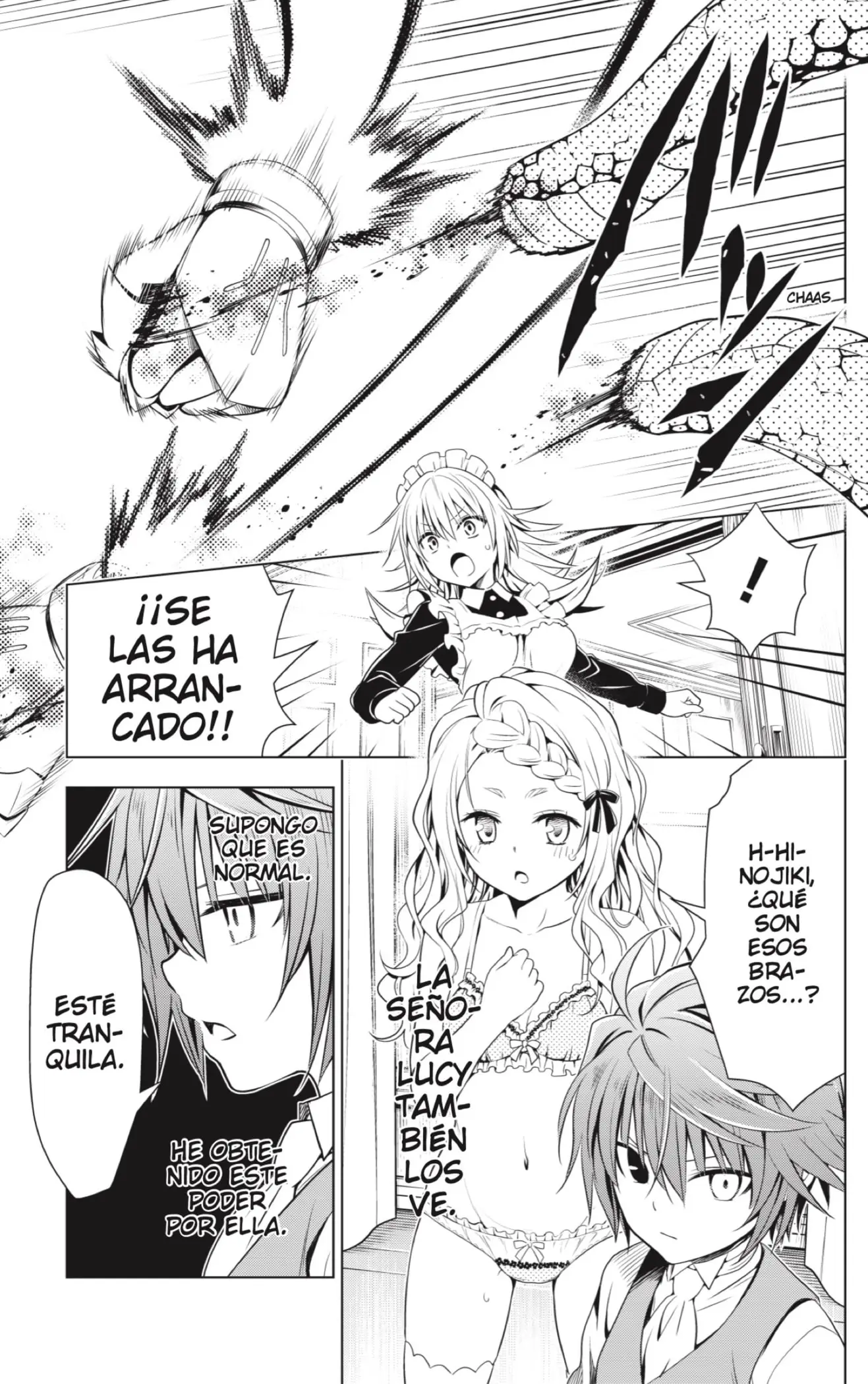 Ayakashi Triangle capítulo 122, página 5