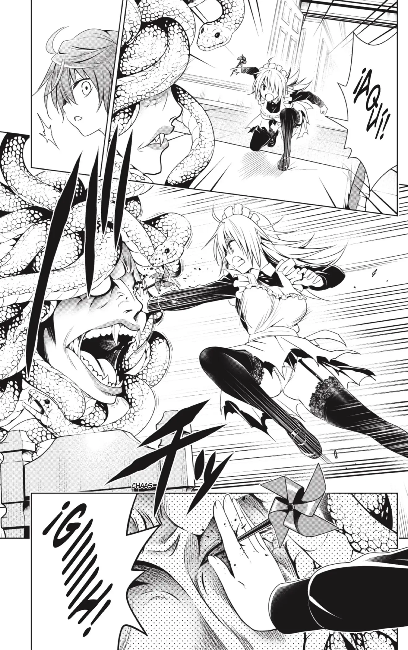Ayakashi Triangle capítulo 122, página 9
