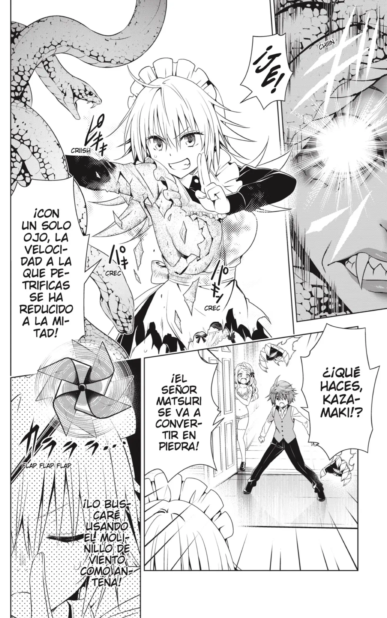 Ayakashi Triangle capítulo 122, página 10