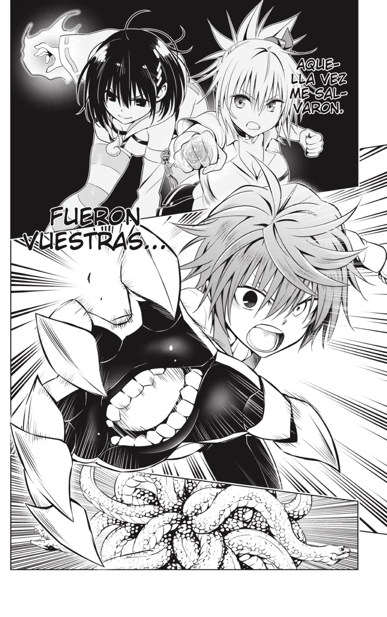 Ayakashi Triangle capítulo 122, página 14