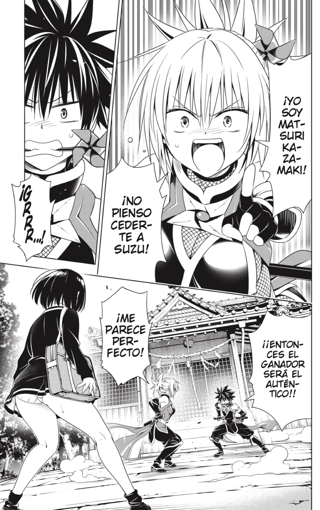 Ayakashi Triangle capítulo 123, página 15