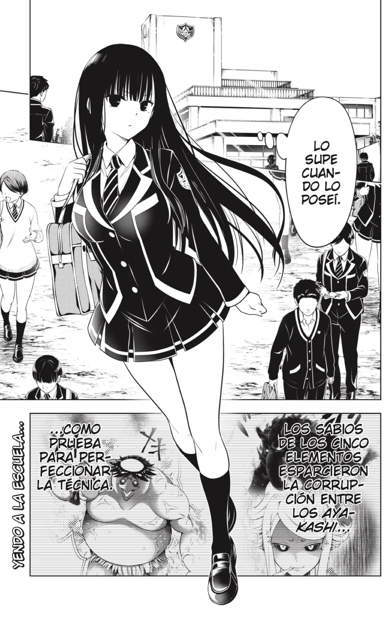 Ayakashi Triangle capítulo 126, página 3