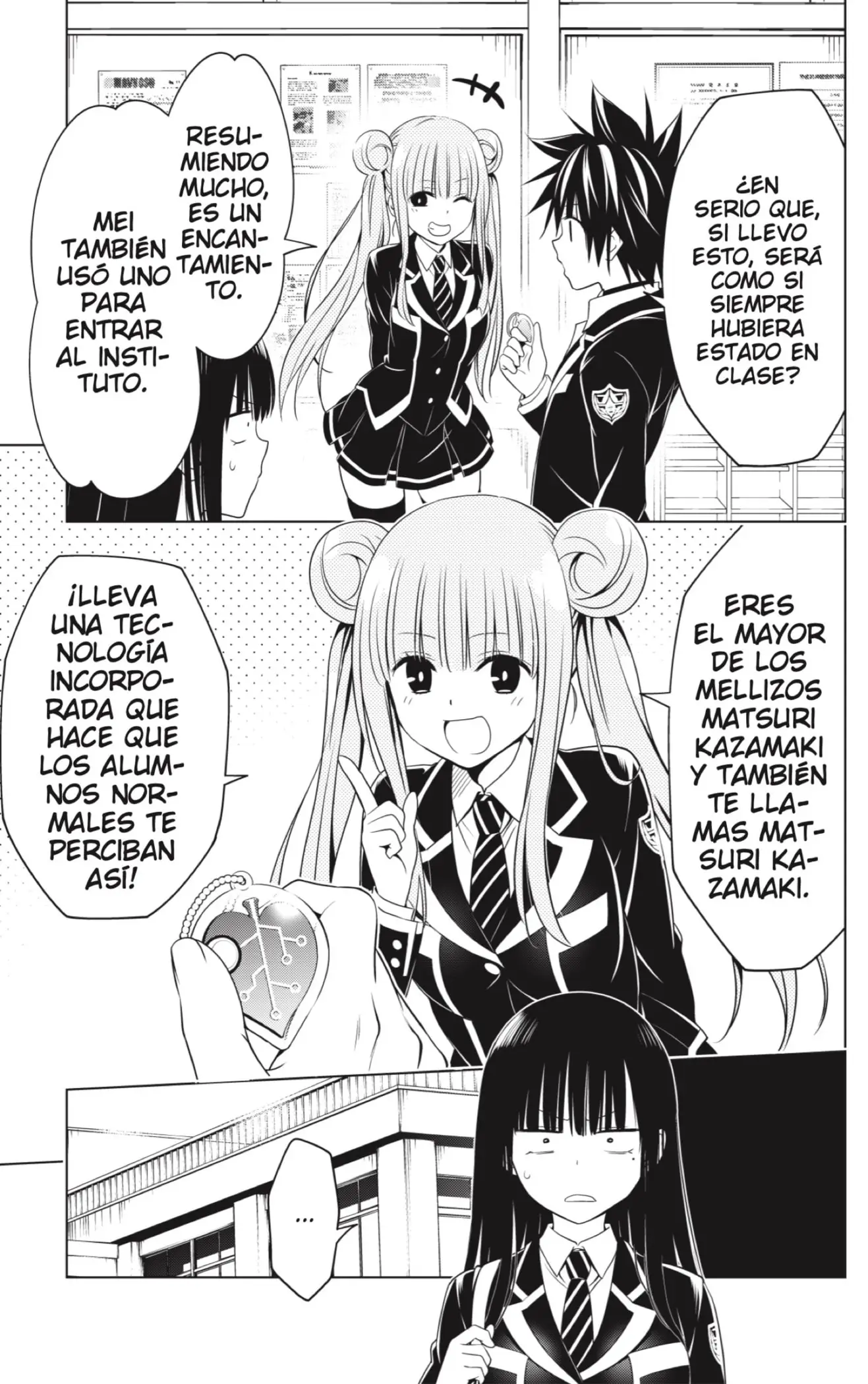 Ayakashi Triangle capítulo 126, página 7