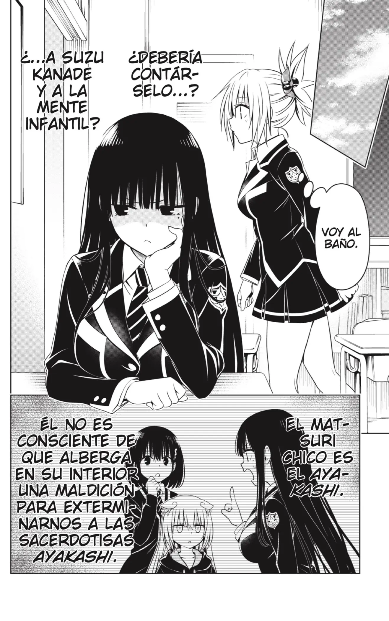 Ayakashi Triangle capítulo 126, página 10