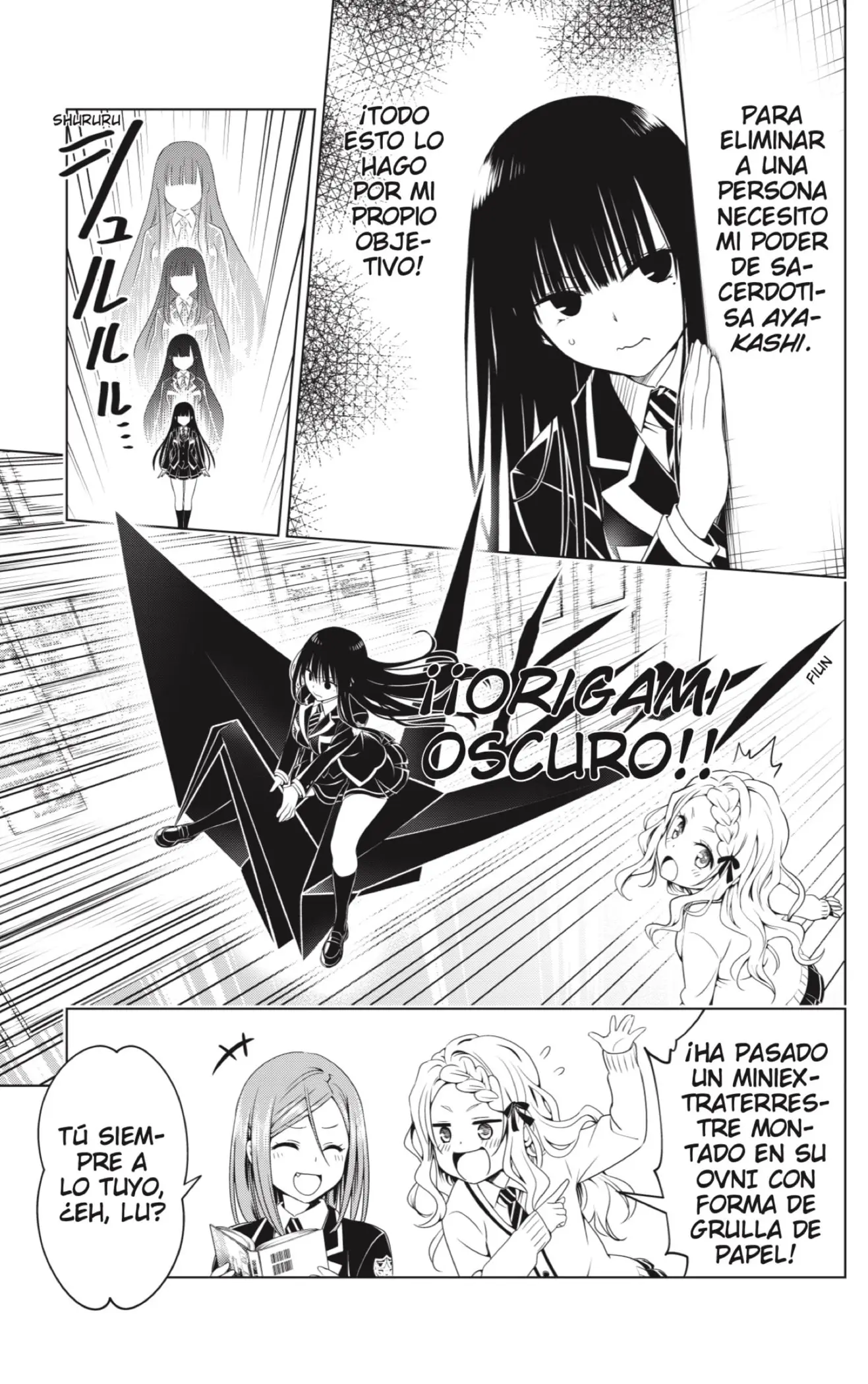 Ayakashi Triangle capítulo 126, página 13