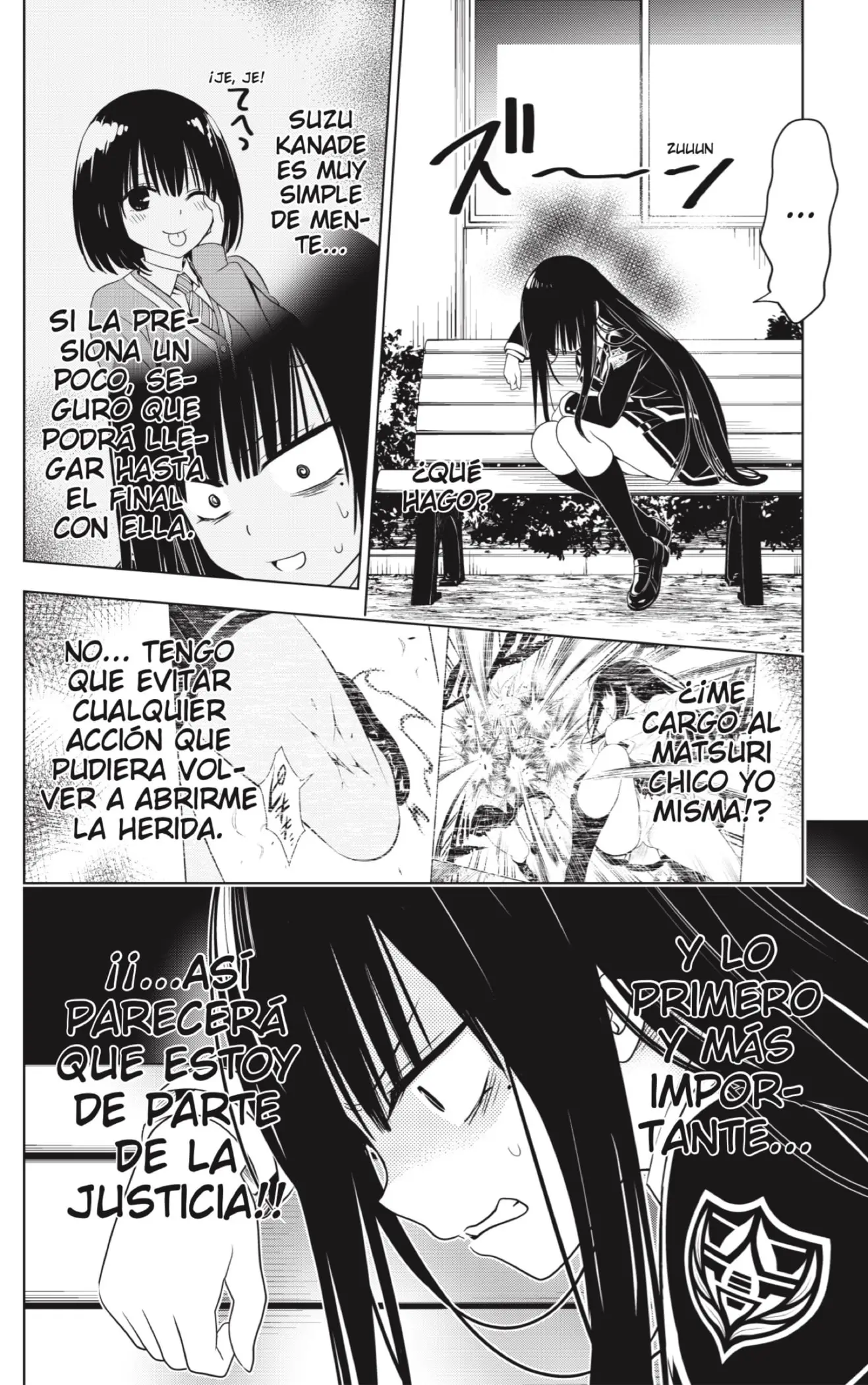 Ayakashi Triangle capítulo 127, página 10