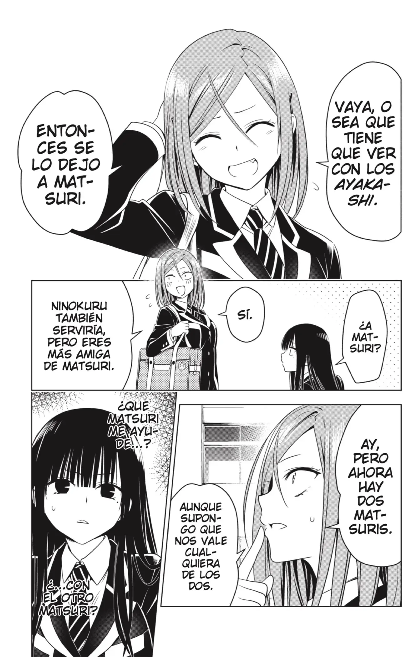 Ayakashi Triangle capítulo 127, página 13