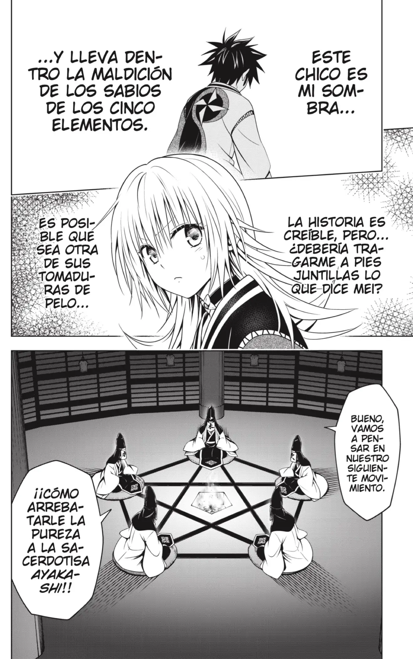 Ayakashi Triangle capítulo 128, página 6