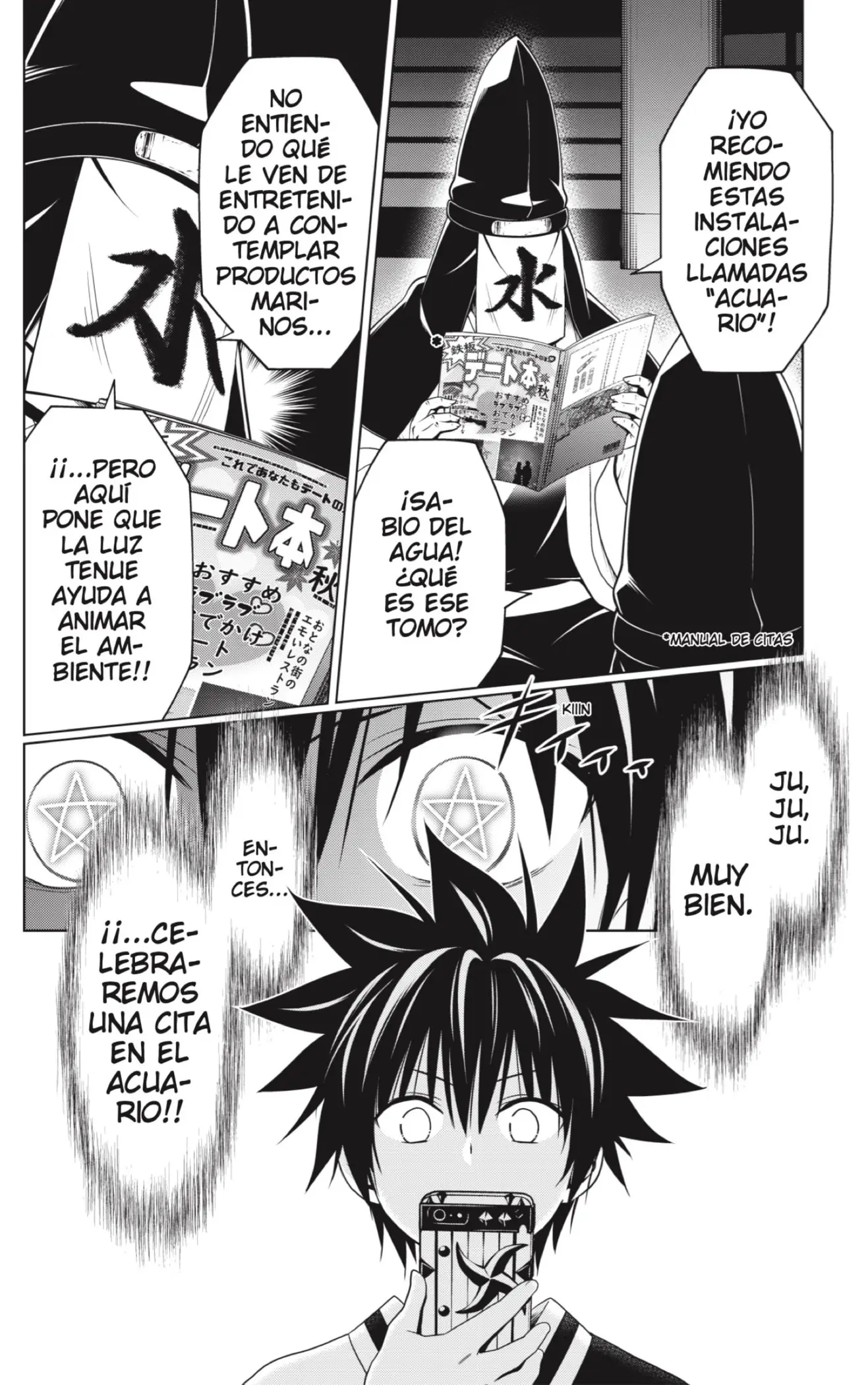 Ayakashi Triangle capítulo 128, página 8