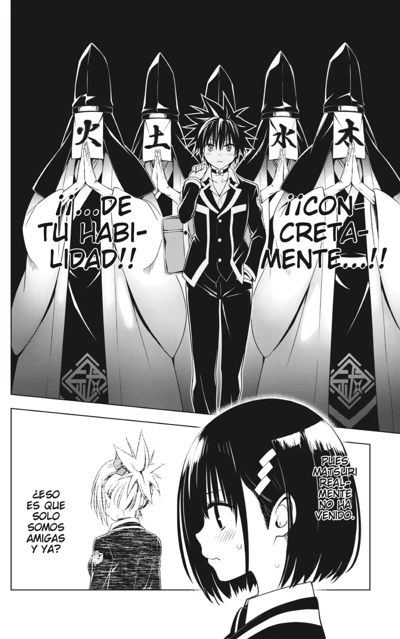 Ayakashi Triangle capítulo 128, página 18