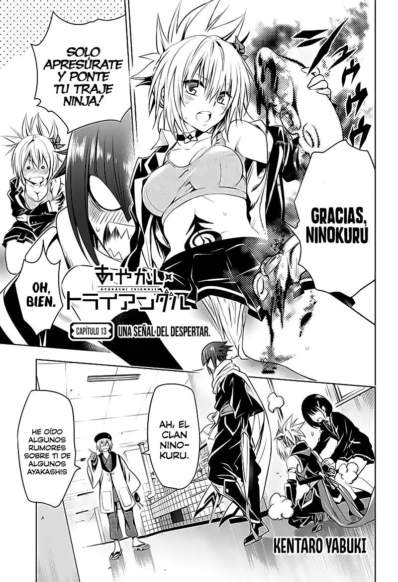 Ayakashi Triangle capítulo 13, página 2