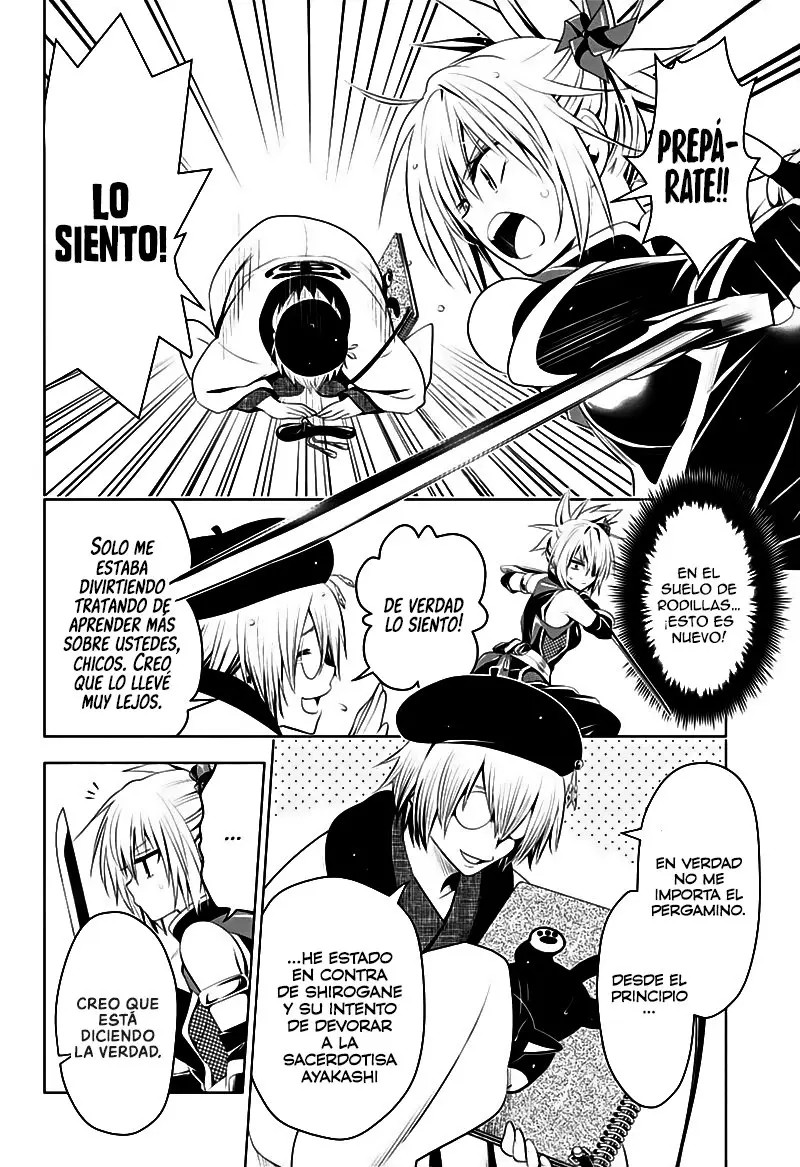 Ayakashi Triangle capítulo 13, página 19