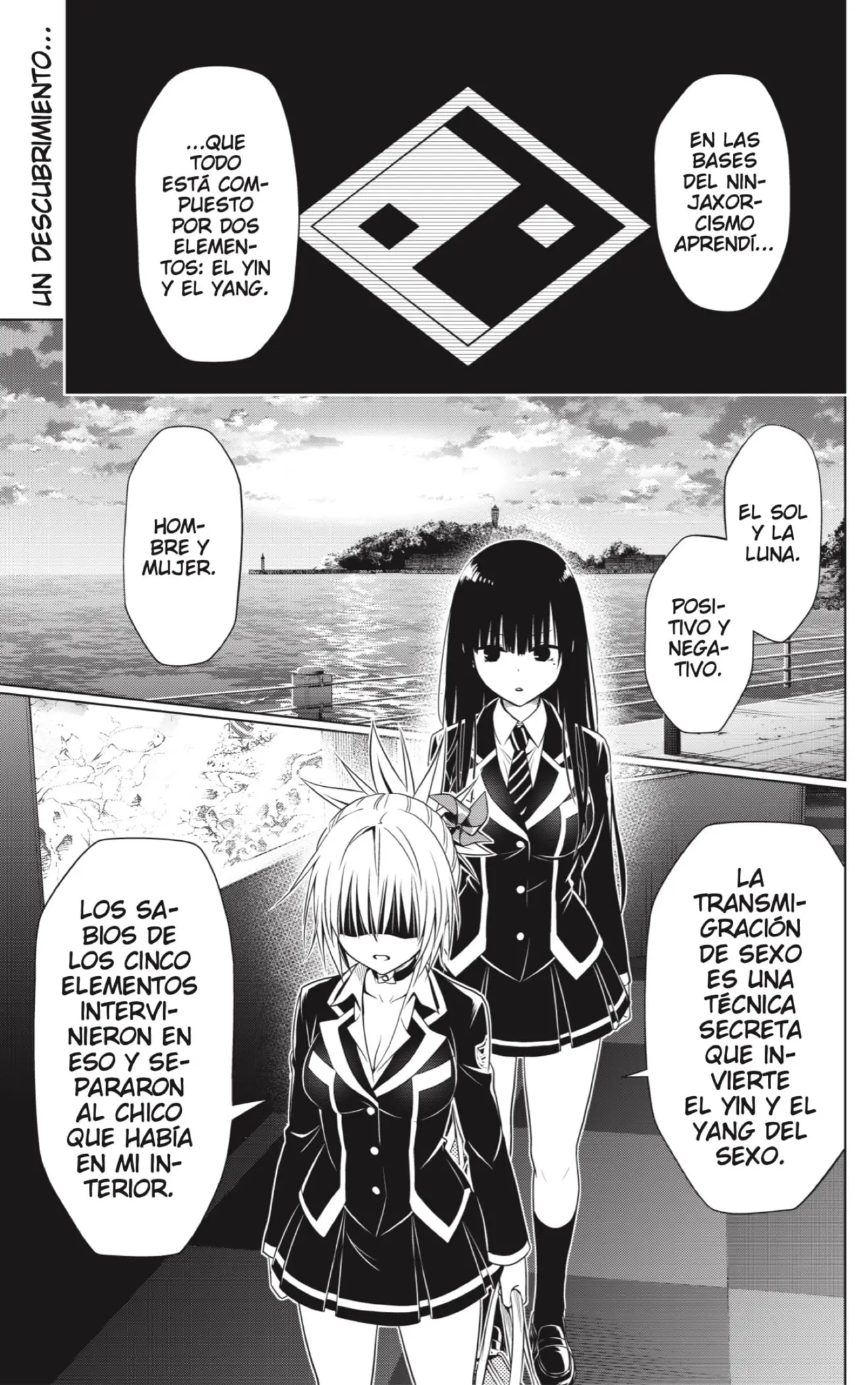 Ayakashi Triangle capítulo 130, página 3