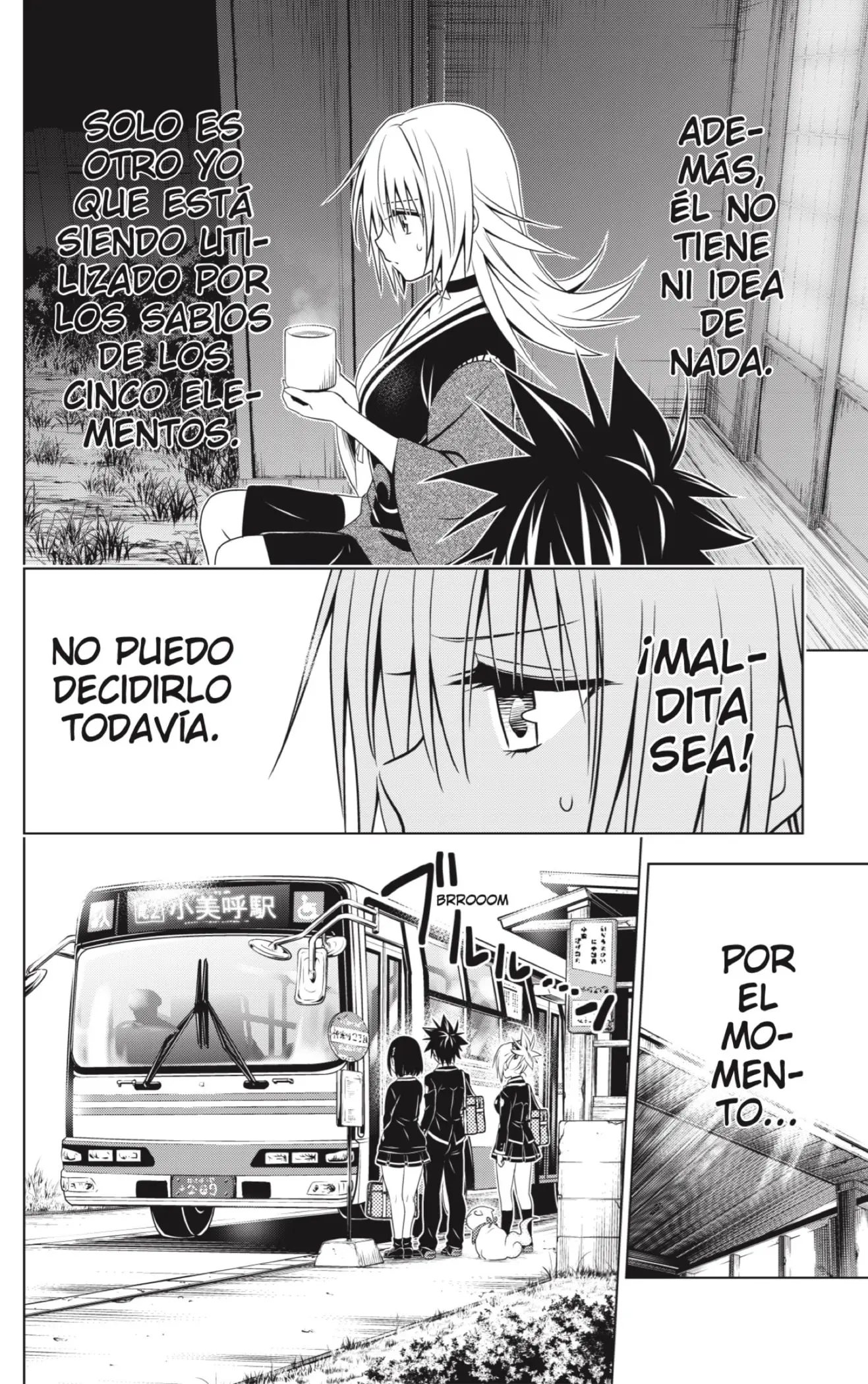 Ayakashi Triangle capítulo 130, página 8