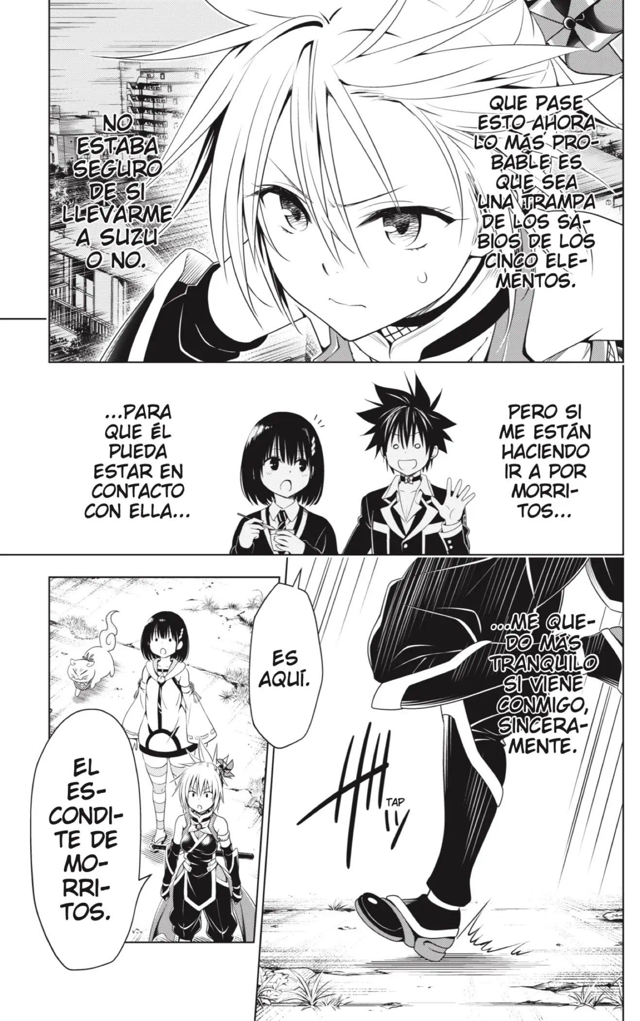 Ayakashi Triangle capítulo 131, página 11